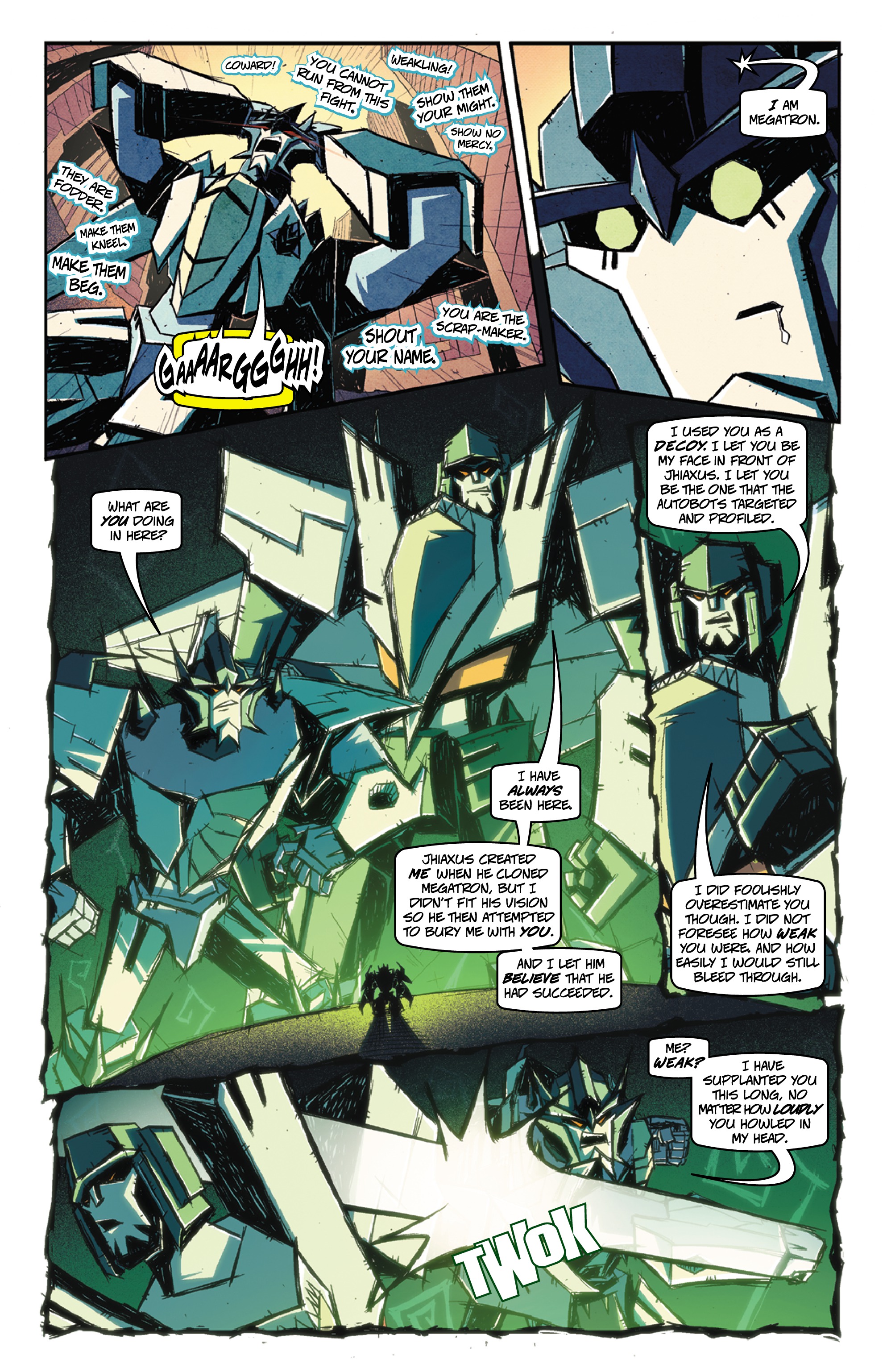 Read online Transformers: Timelines comic -  Issue #9 - 10