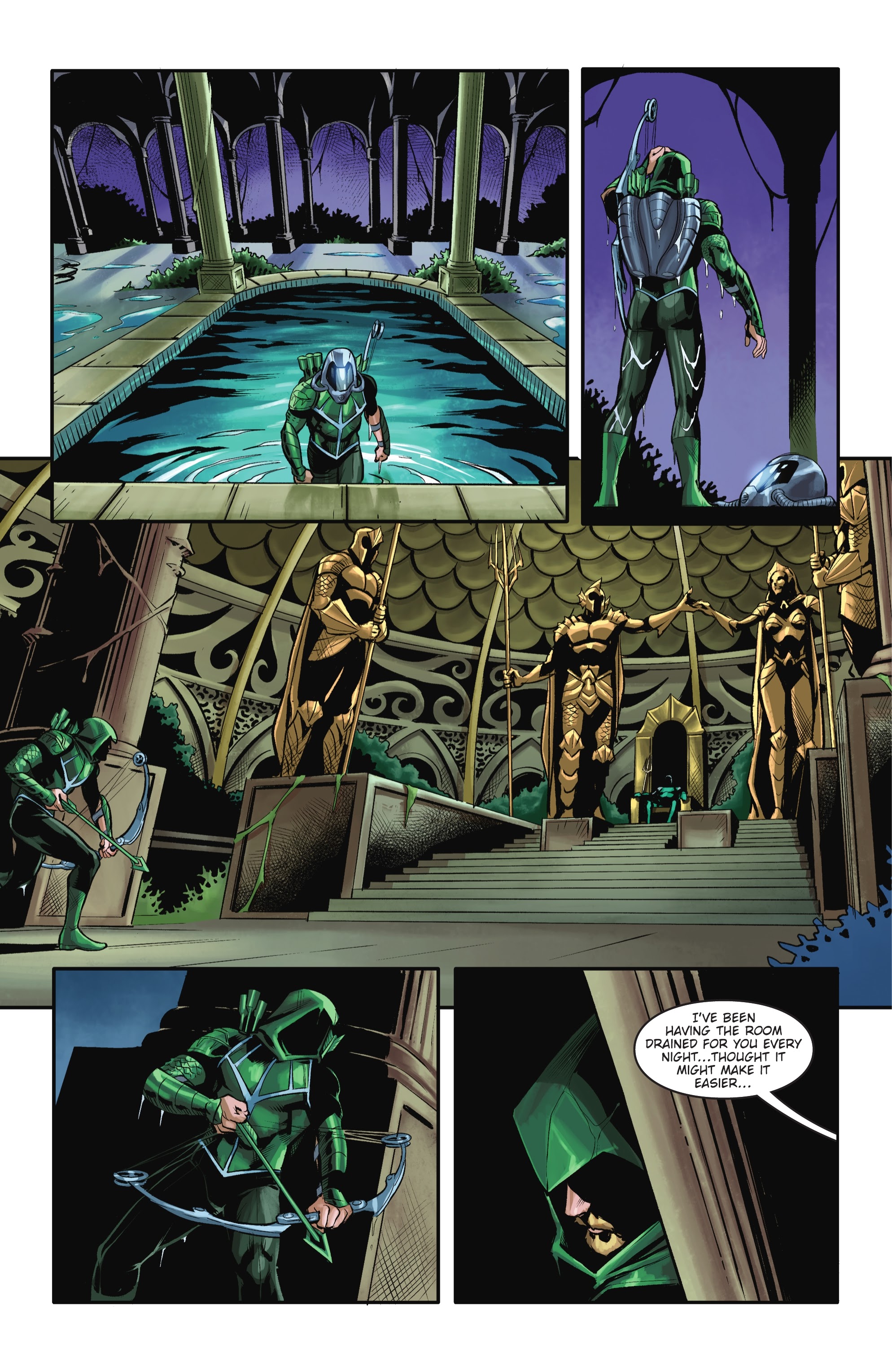 Read online Aquaman/Green Arrow - Deep Target comic -  Issue #1 - 12