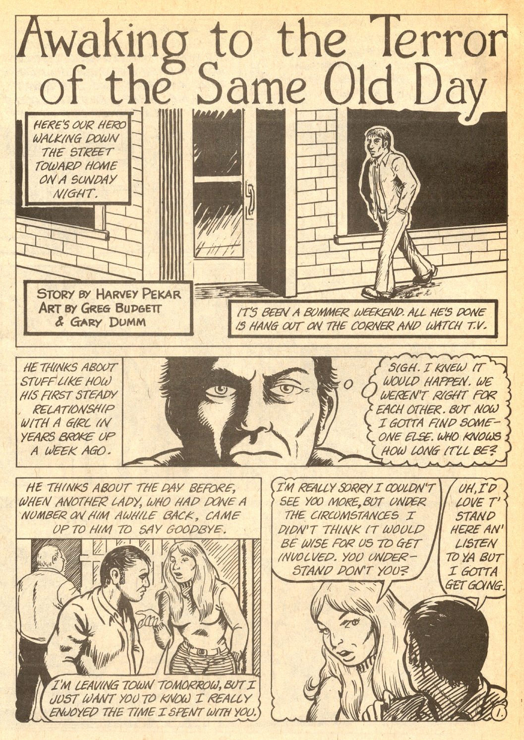 Read online American Splendor (1976) comic -  Issue #3 - 18