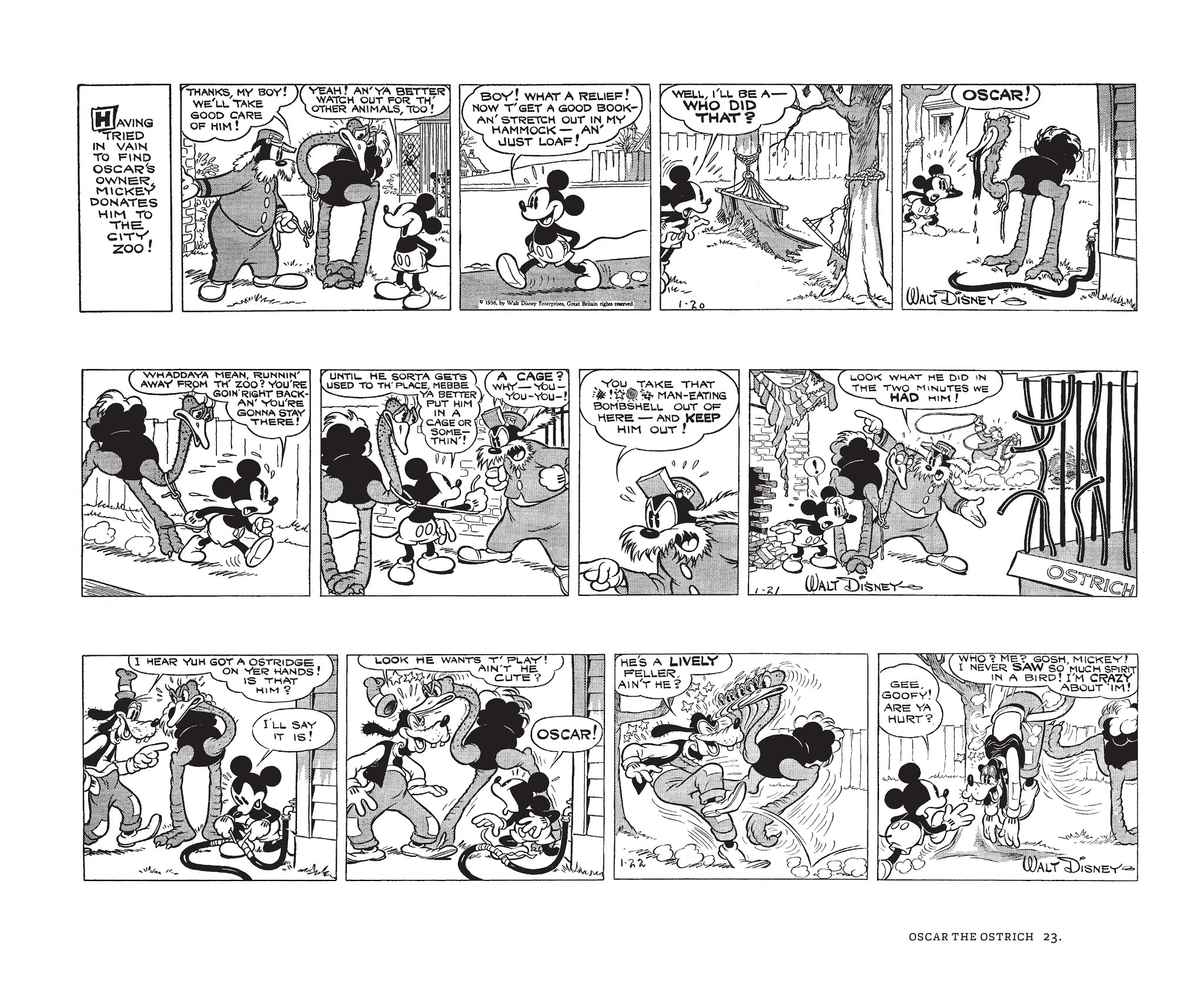 Read online Walt Disney's Mickey Mouse by Floyd Gottfredson comic -  Issue # TPB 4 (Part 1) - 23