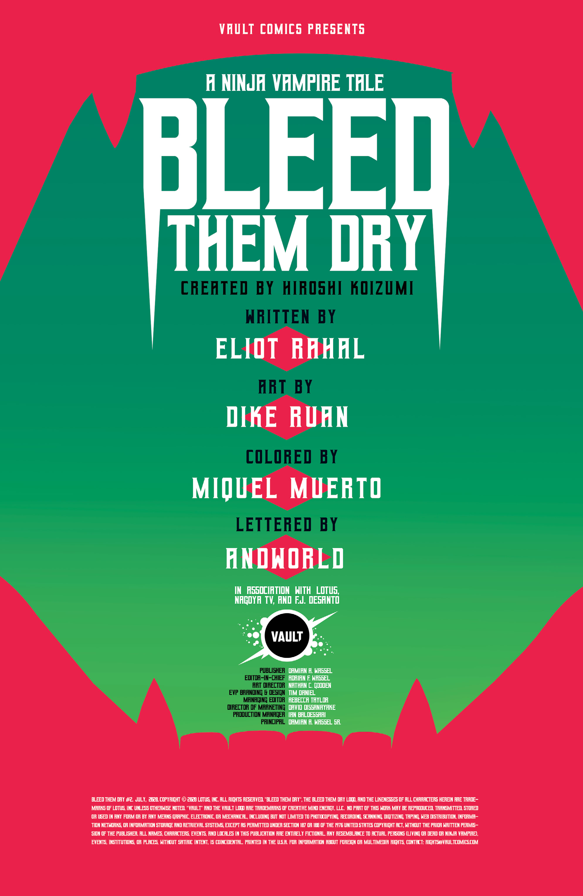 Read online Bleed Them Dry comic -  Issue #2 - 2