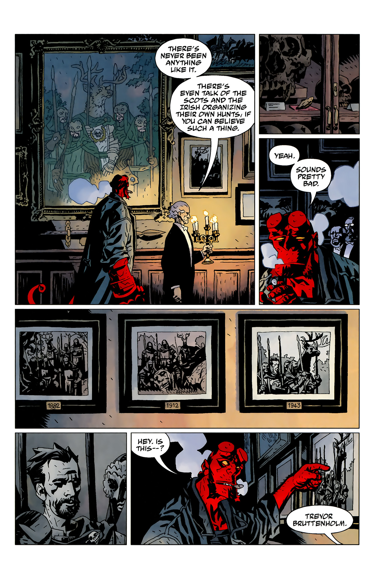 Hellboy: The Wild Hunt chapter 1 page 17