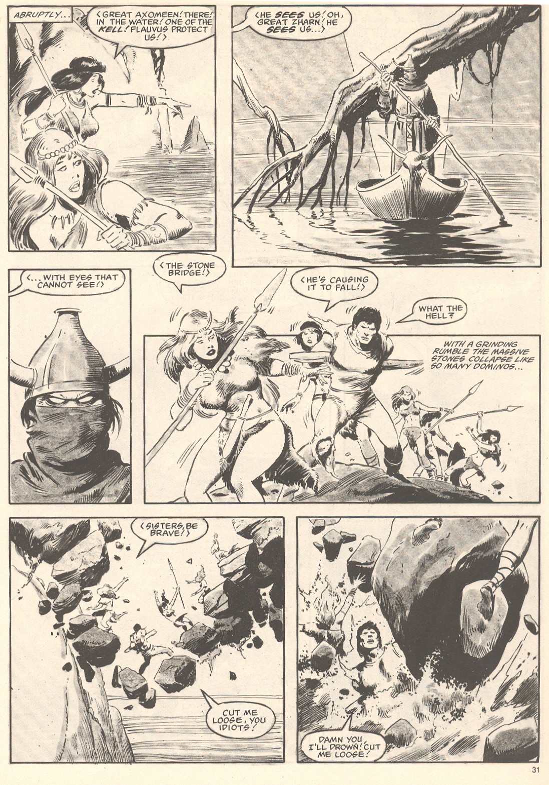Read online The Savage Sword Of Conan comic -  Issue #79 - 31