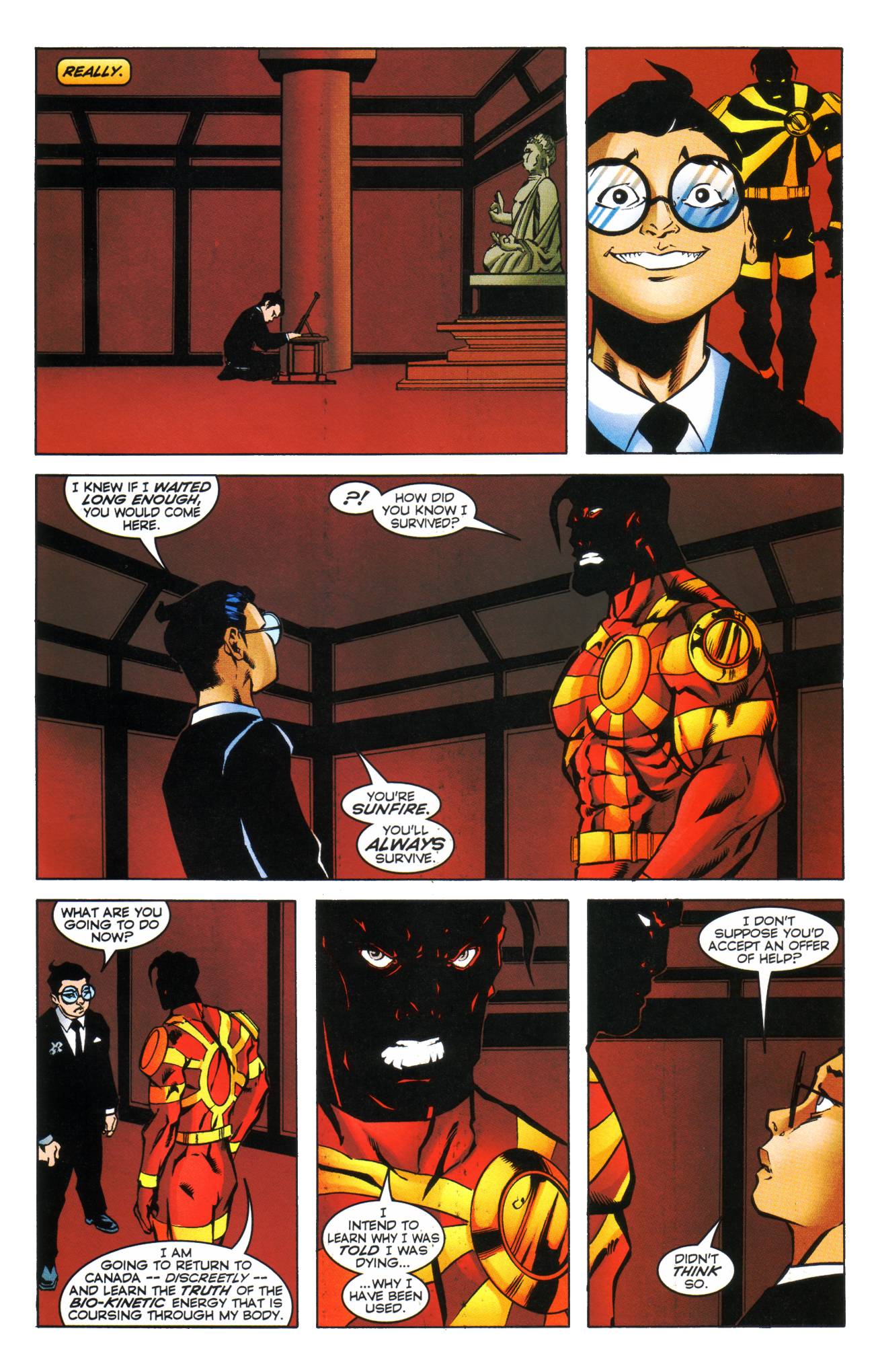 Read online Sunfire & Big Hero Six comic -  Issue #3 - 24