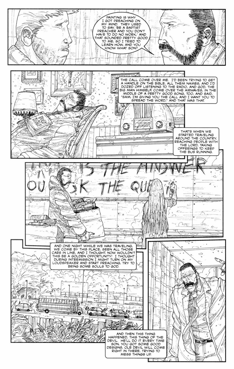 Read online Joe R. Lansdale's The Drive-In comic -  Issue #3 - 18