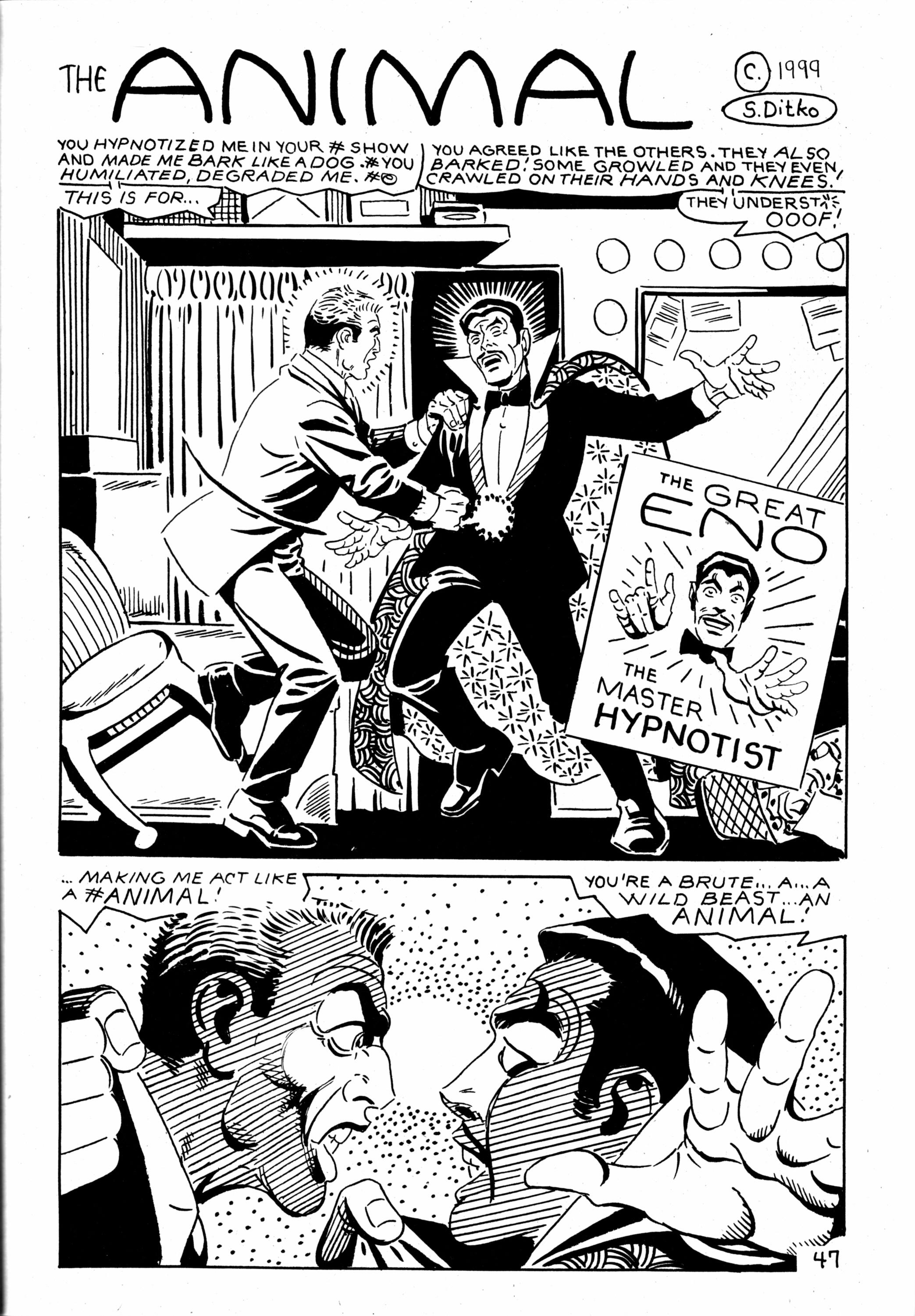 Read online All new Steve Ditko's 160 page package comic -  Issue # TPB (Part 1) - 47