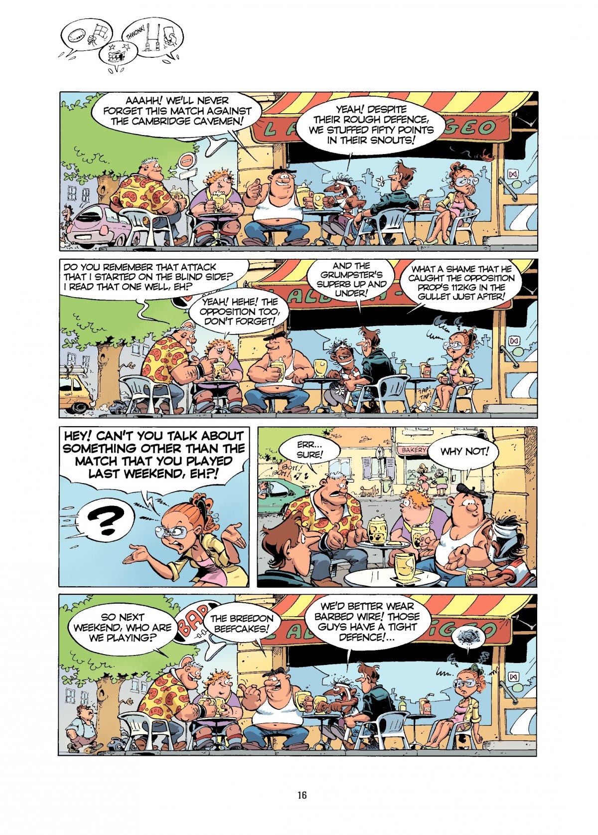 Read online The Rugger Boys comic -  Issue #1 - 16