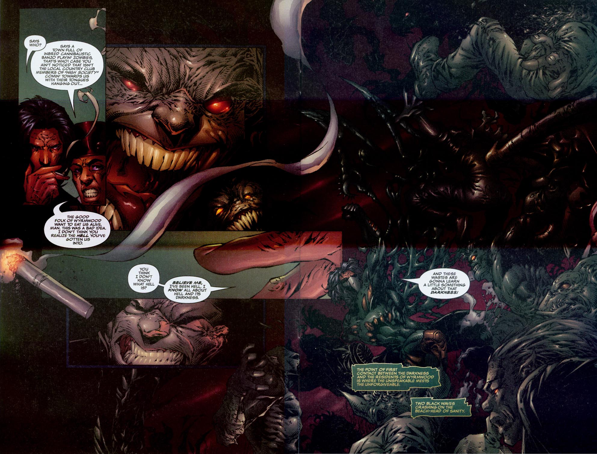 Read online The Darkness (1996) comic -  Issue #22 - 4