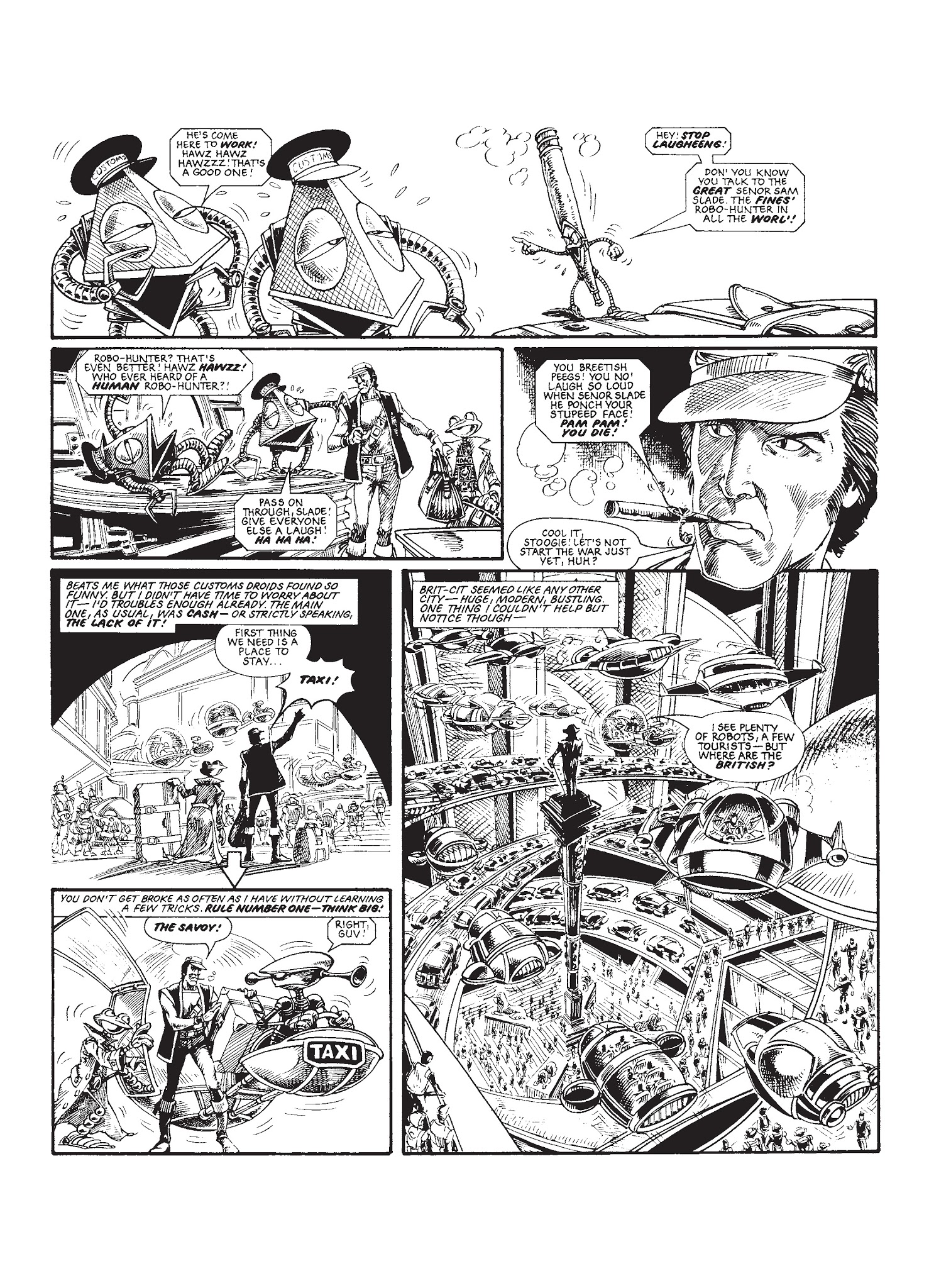 Read online Robo-Hunter: The Droid Files comic -  Issue # TPB 1 - 250