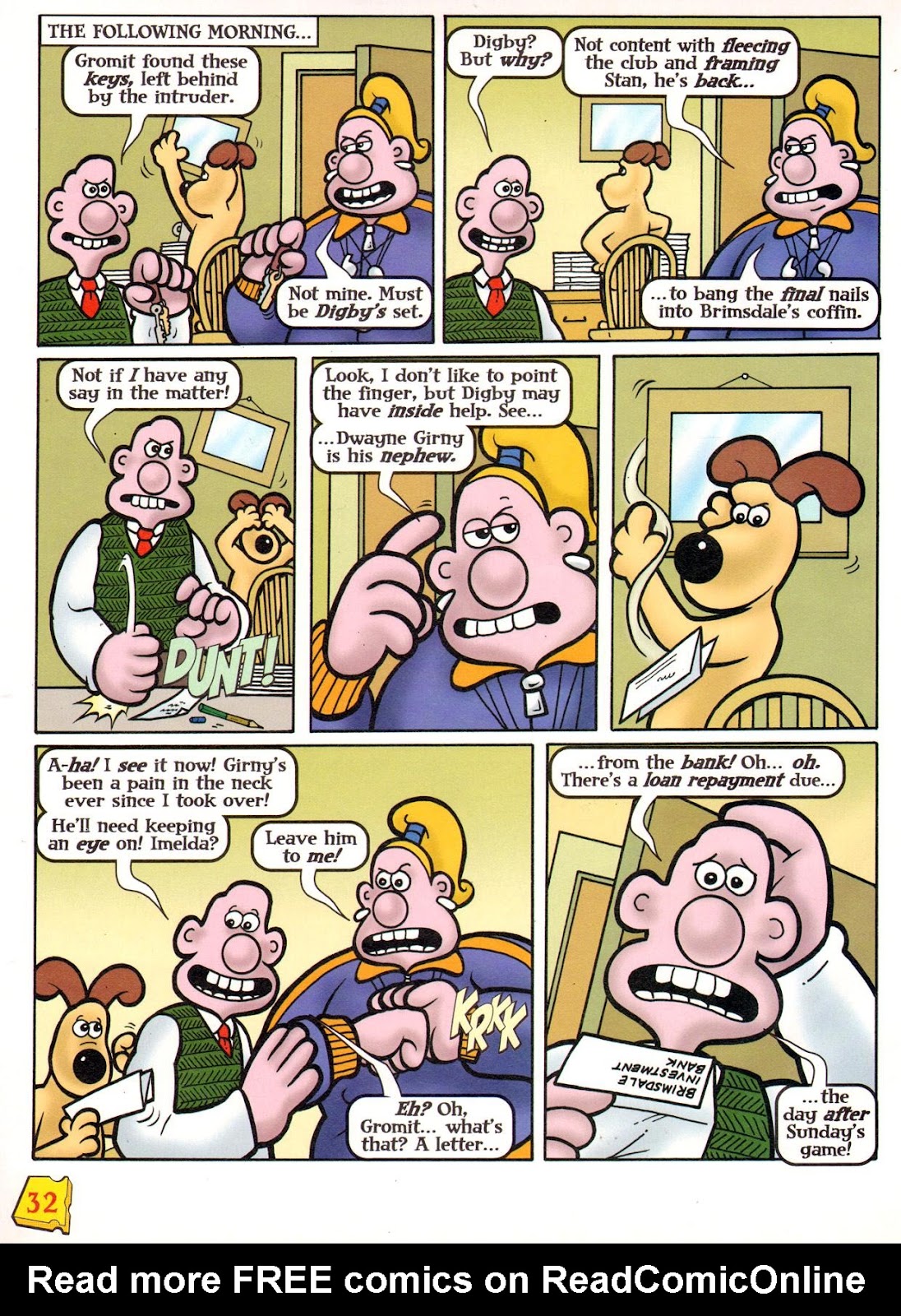 Wallace & Gromit Comic issue 11 - Page 30