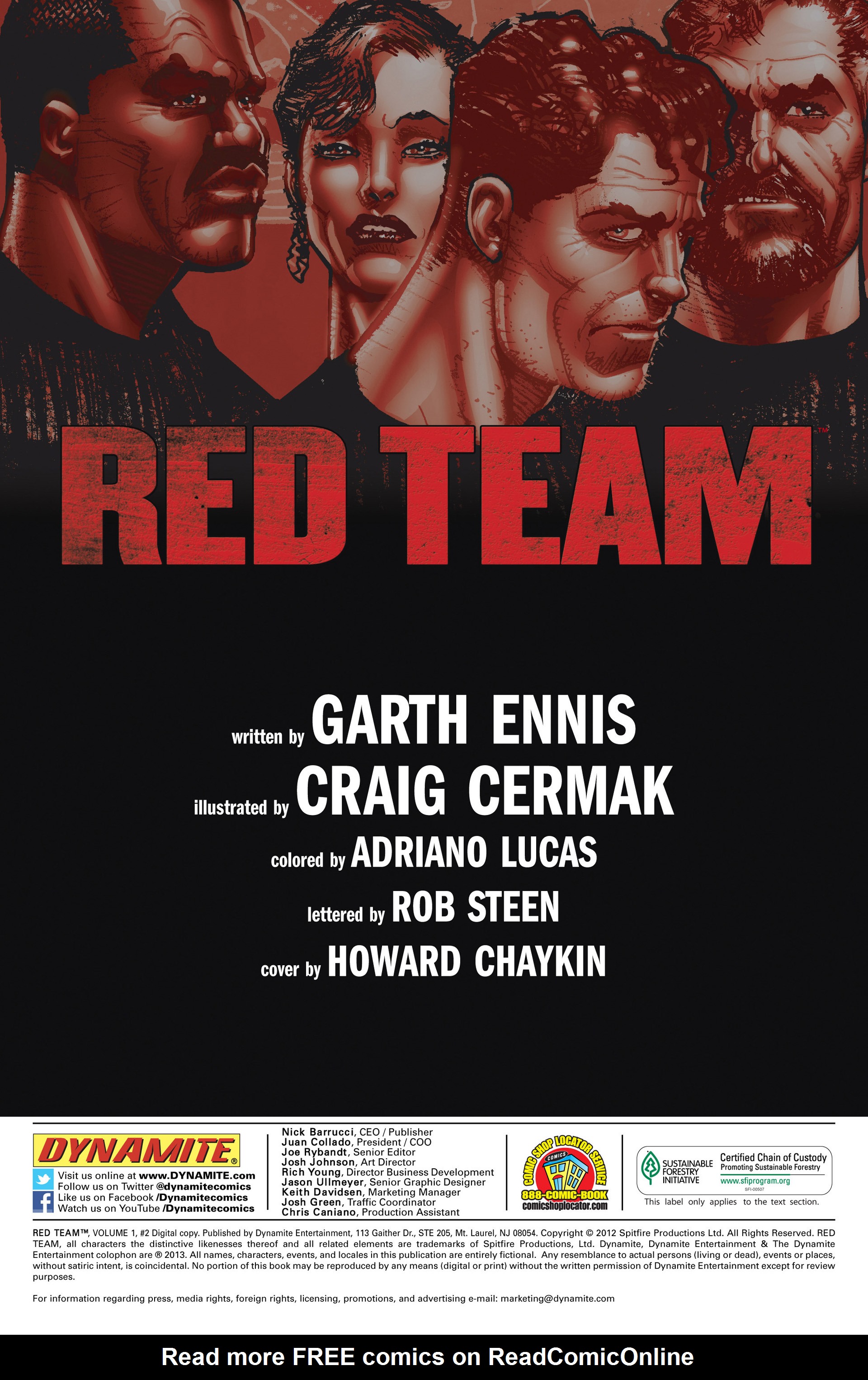 Read online Red Team comic -  Issue #2 - 2