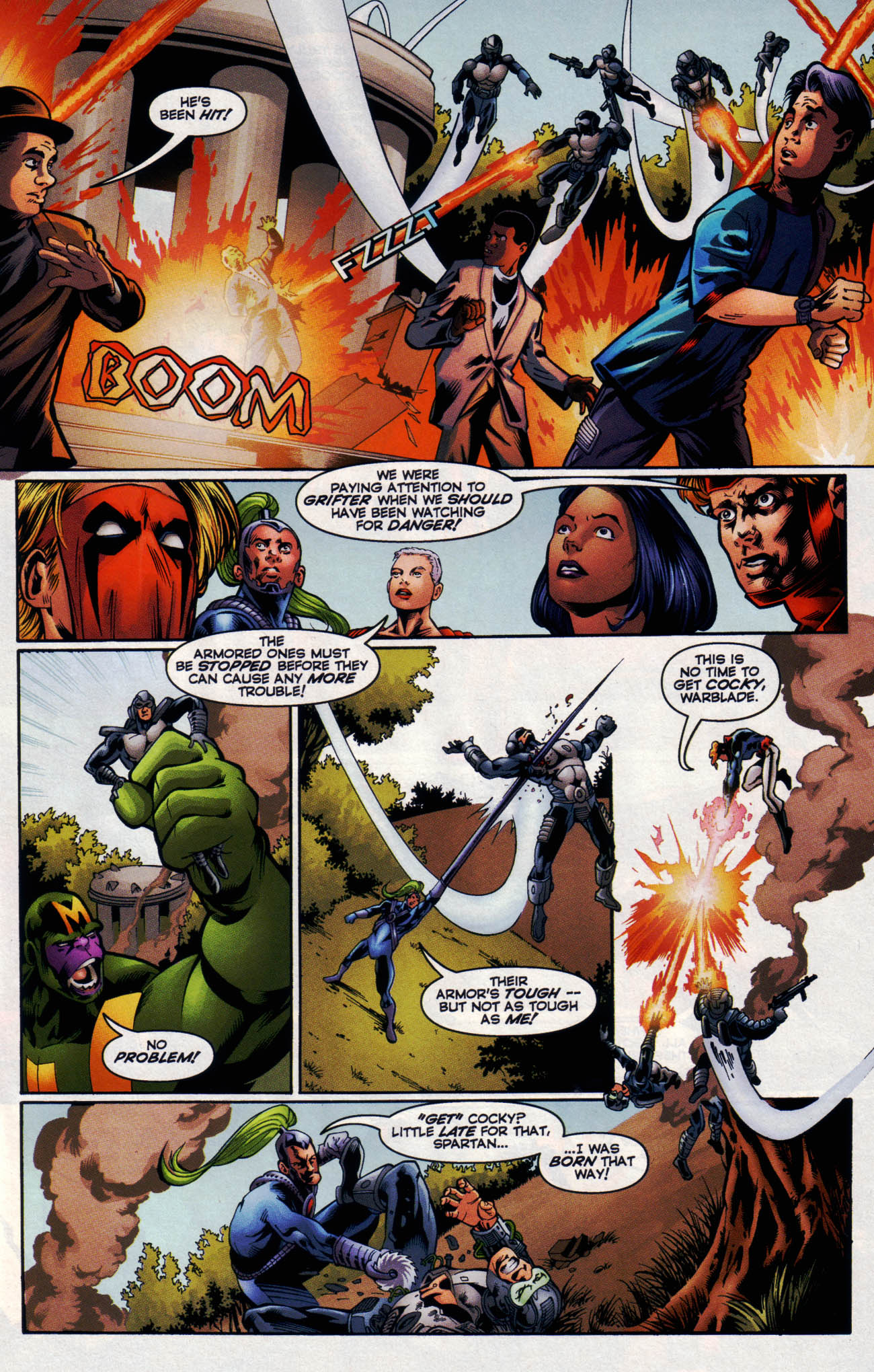 Read online Wild Times: WildC.A.T.s comic -  Issue # Full - 5