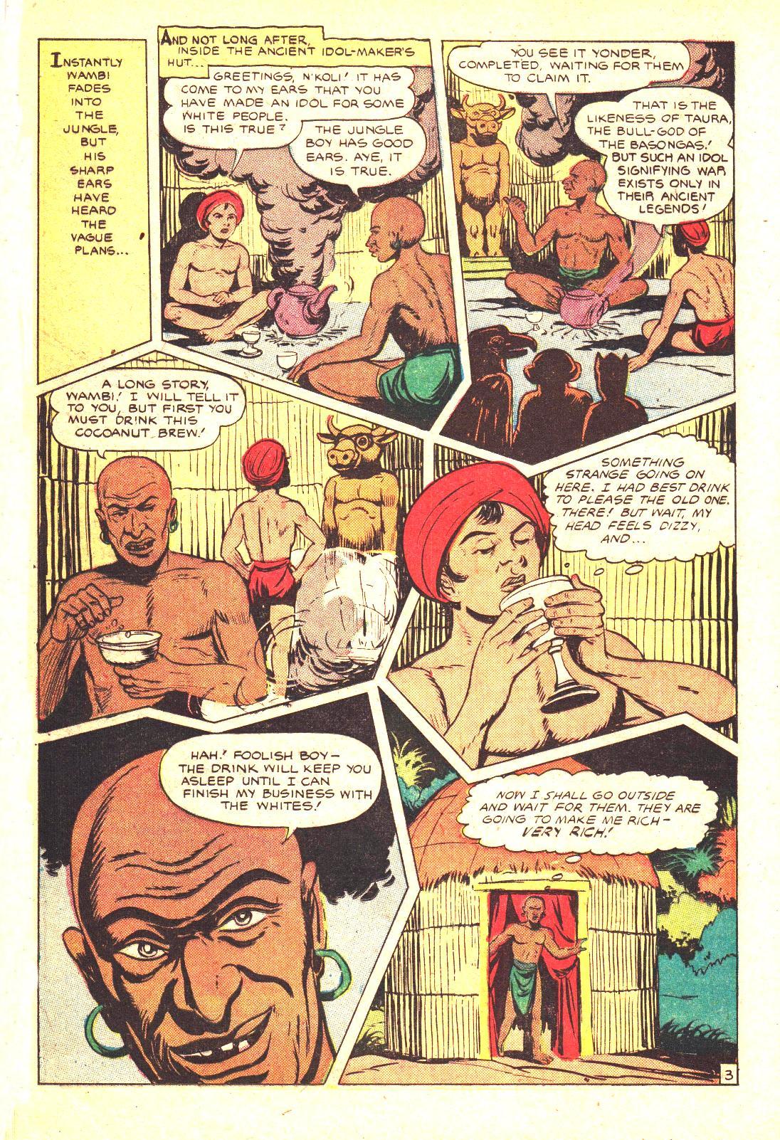 Read online Wambi Jungle Boy comic -  Issue #10 - 16