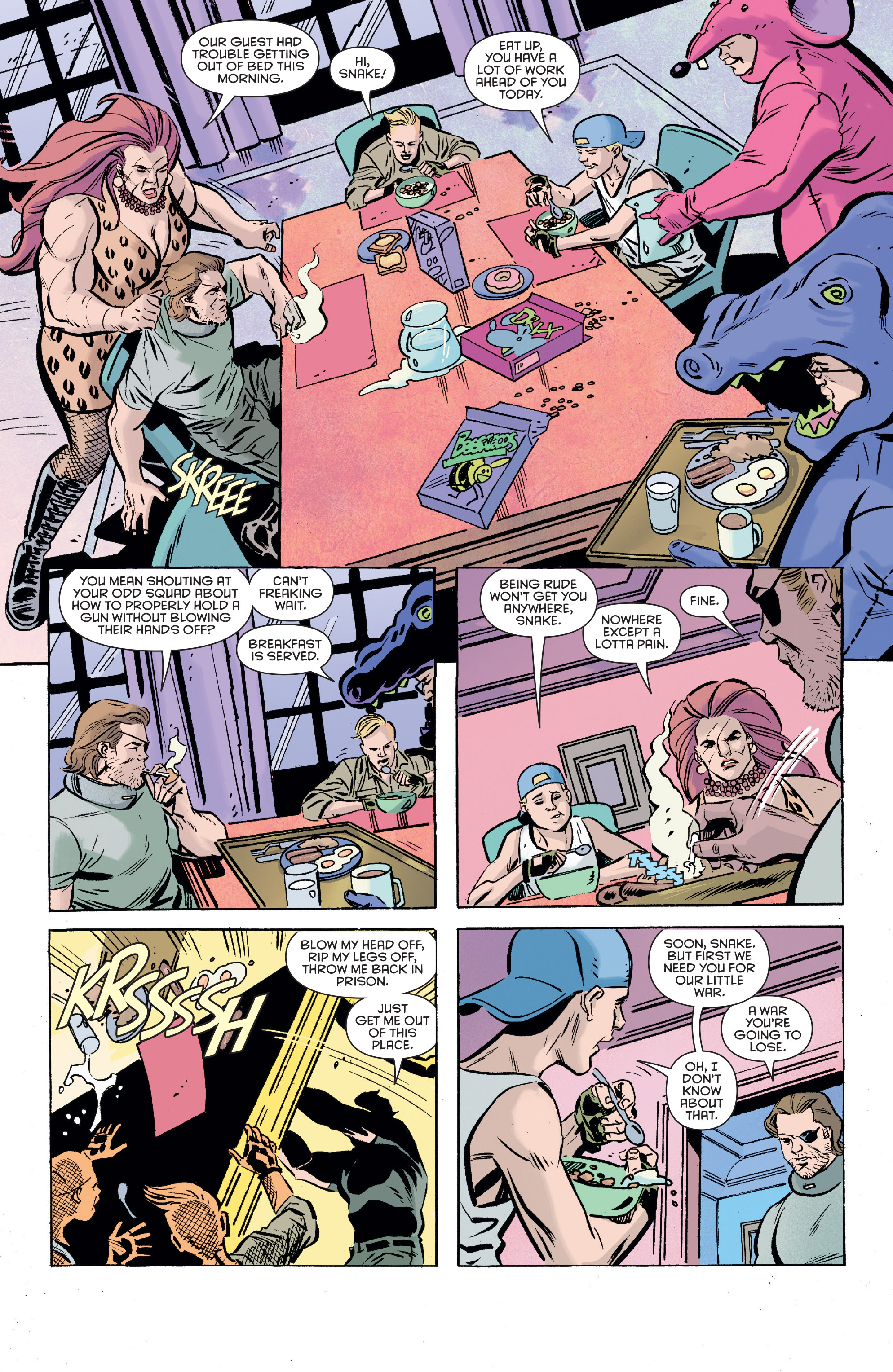 Read online Escape from New York comic -  Issue #3 - 10