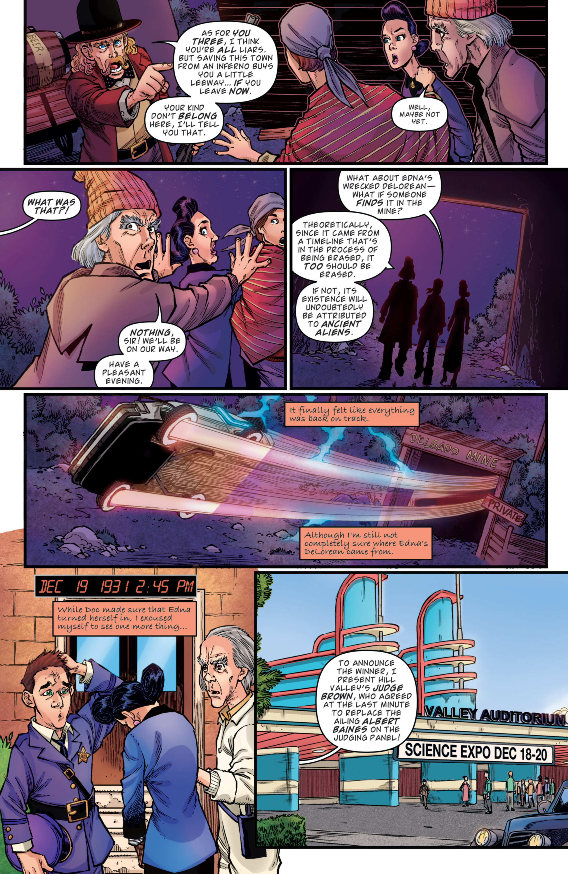 Read online Back to the Future: Citizen Brown comic -  Issue #5 - 22