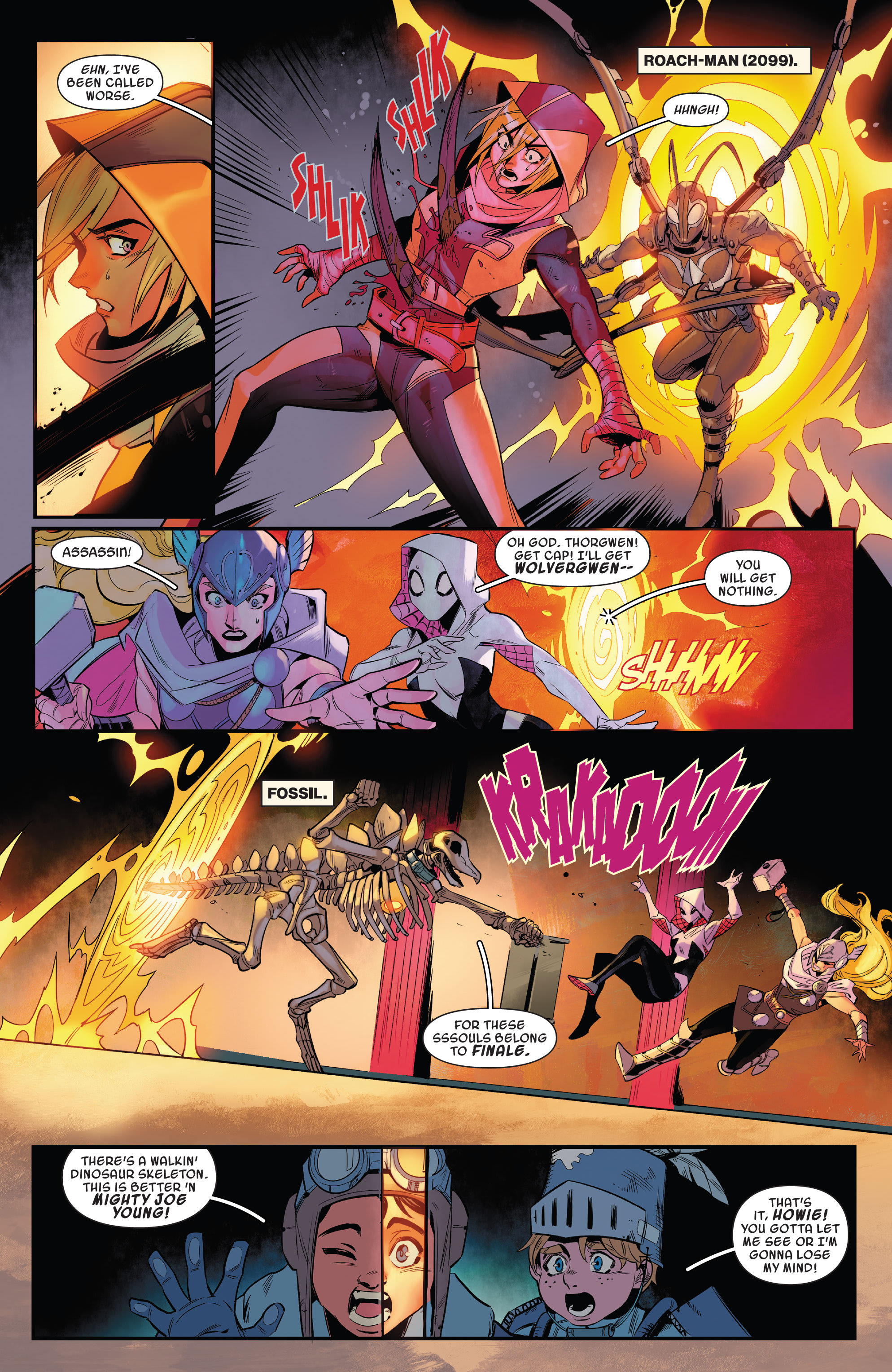 Read online Spider-Gwen: Gwenverse comic -  Issue #2 - 15