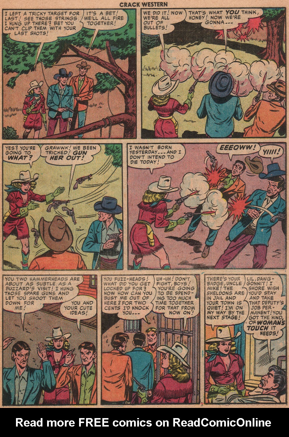 Read online Crack Western comic -  Issue #73 - 32