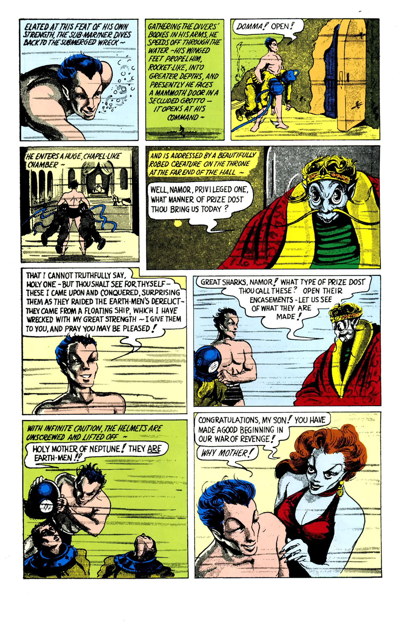 Read online Sub-Mariner Comics 70th Anniversary Special comic -  Issue # Full - 48