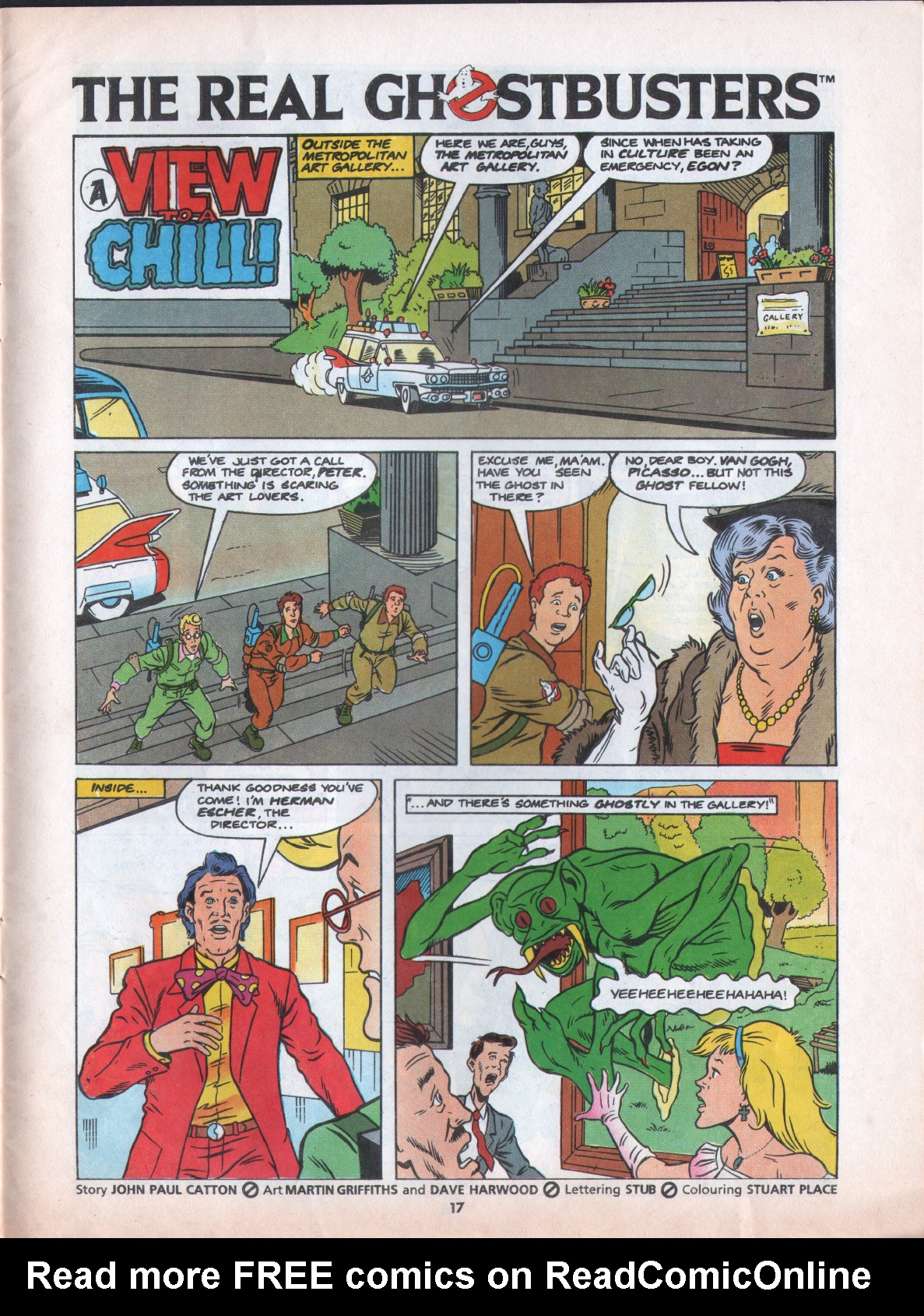 Read online The Real Ghostbusters comic -  Issue #30 - 17