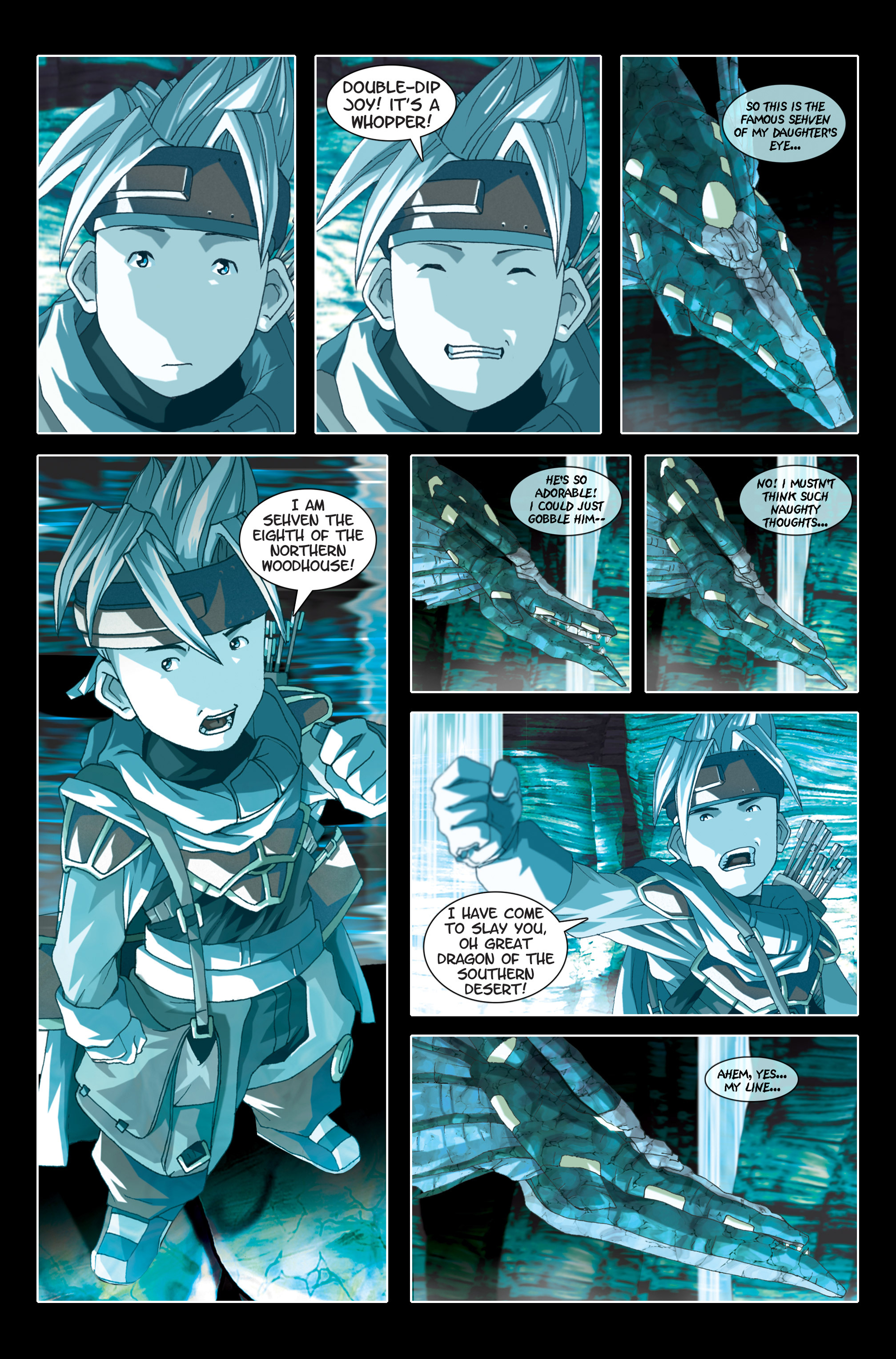 Read online Feather comic -  Issue #3 - 3