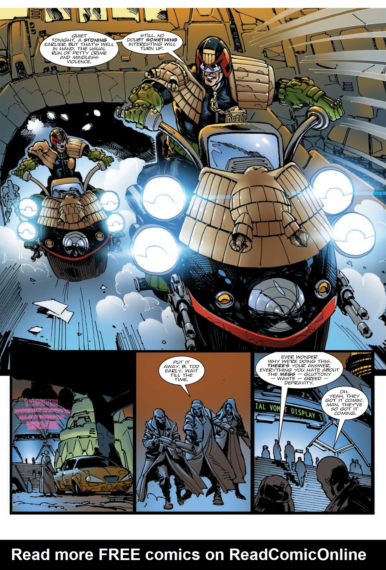 Read online Judge Dredd: Day of Chaos - The Fourth Faction comic -  Issue # TPB (Part 1) - 42