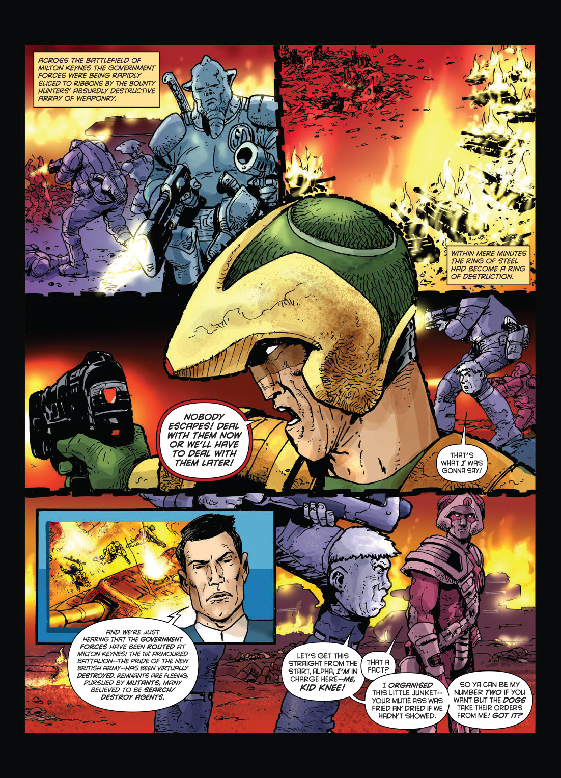 Read online Strontium Dog: The Life and Death of Johnny Alpha: Dogs of War comic -  Issue # TPB - 63