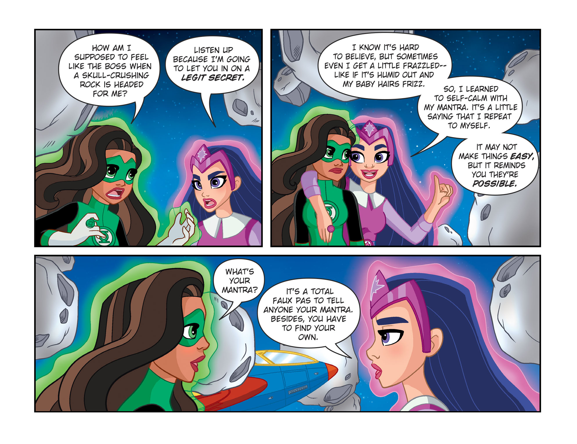 Read online DC Super Hero Girls: Spaced Out comic -  Issue #4 - 16