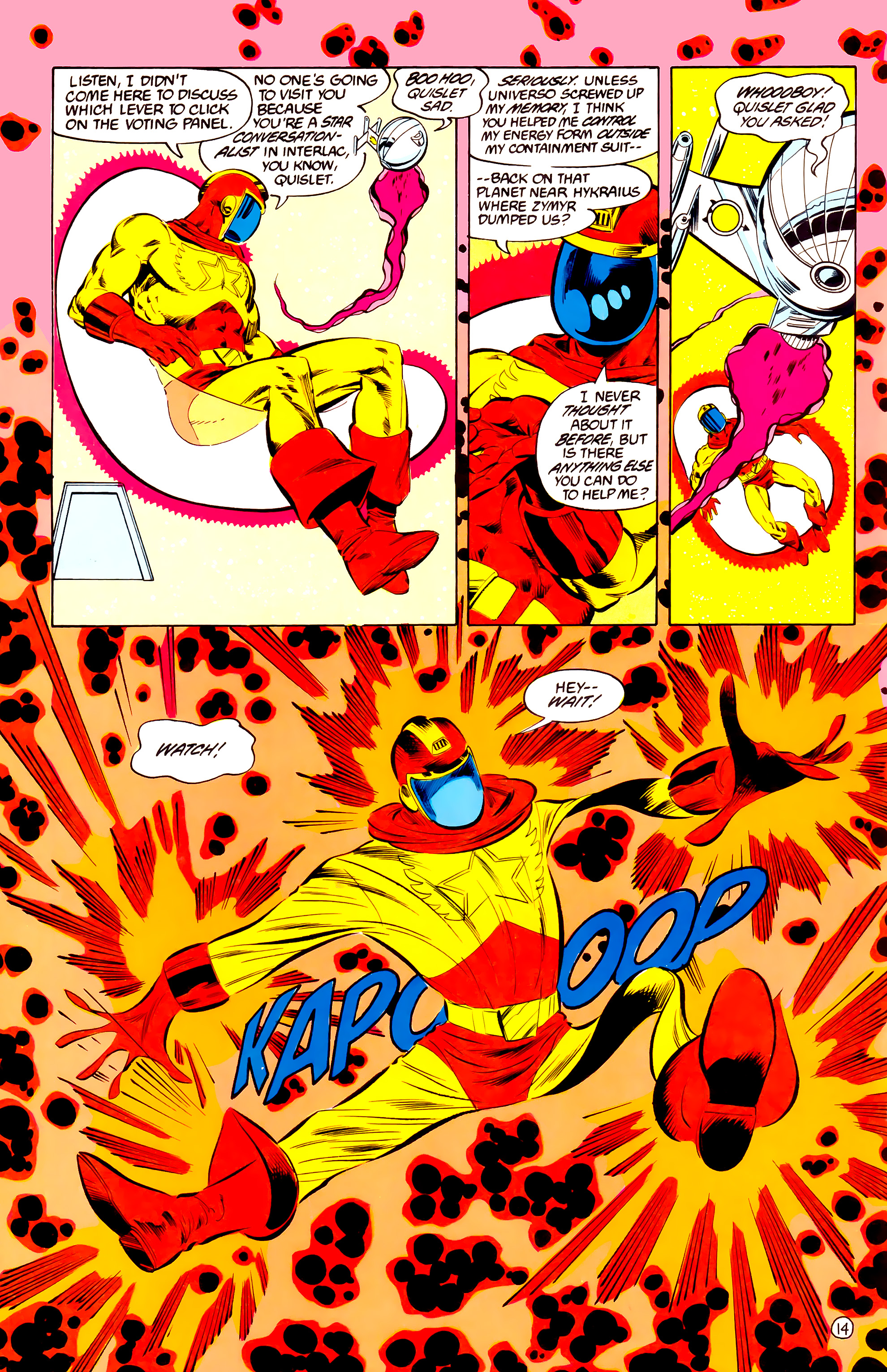 Legion of Super-Heroes (1984) 36 Page 14