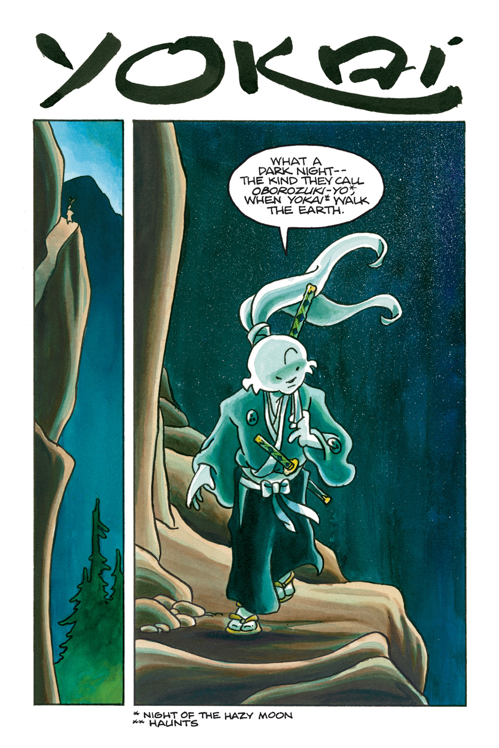 Read online Usagi Yojimbo: Yokai comic -  Issue # Full - 4