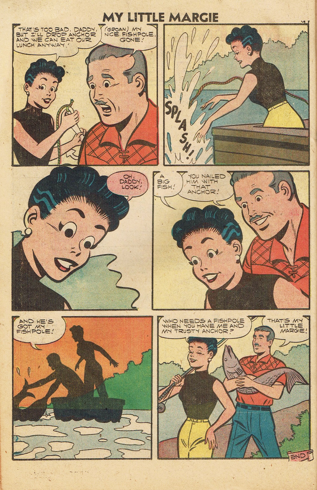 Read online My Little Margie (1954) comic -  Issue #20 - 25