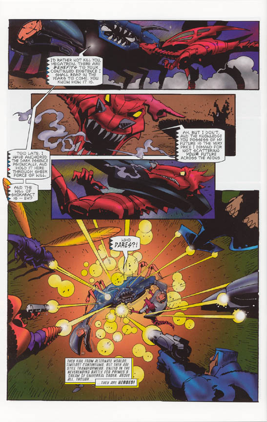 Read online Tales from the Beast Wars Transformers: Reaching the Omega Point comic -  Issue # Full - 26