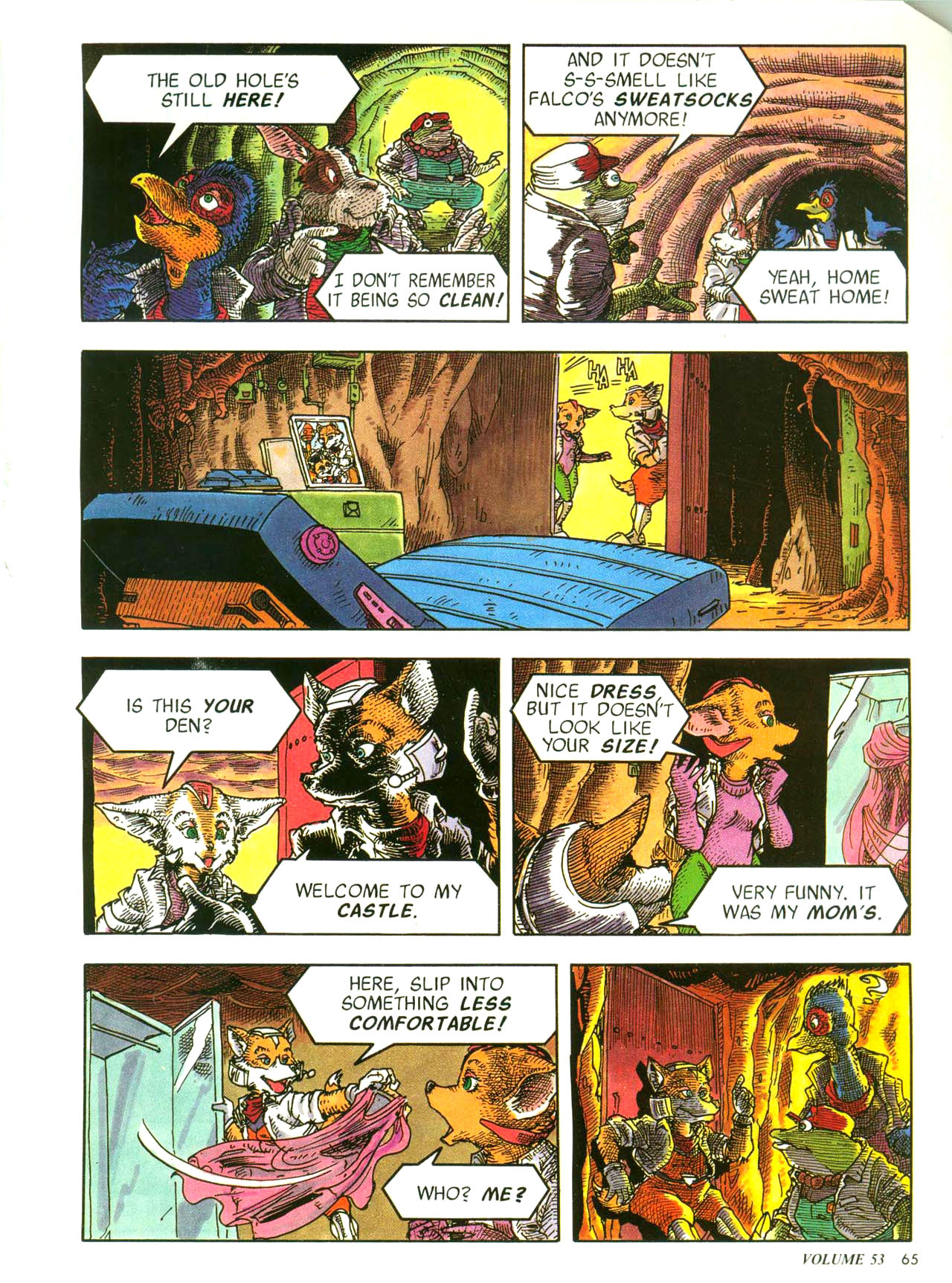 Read online Nintendo Power comic -  Issue #53 - 68