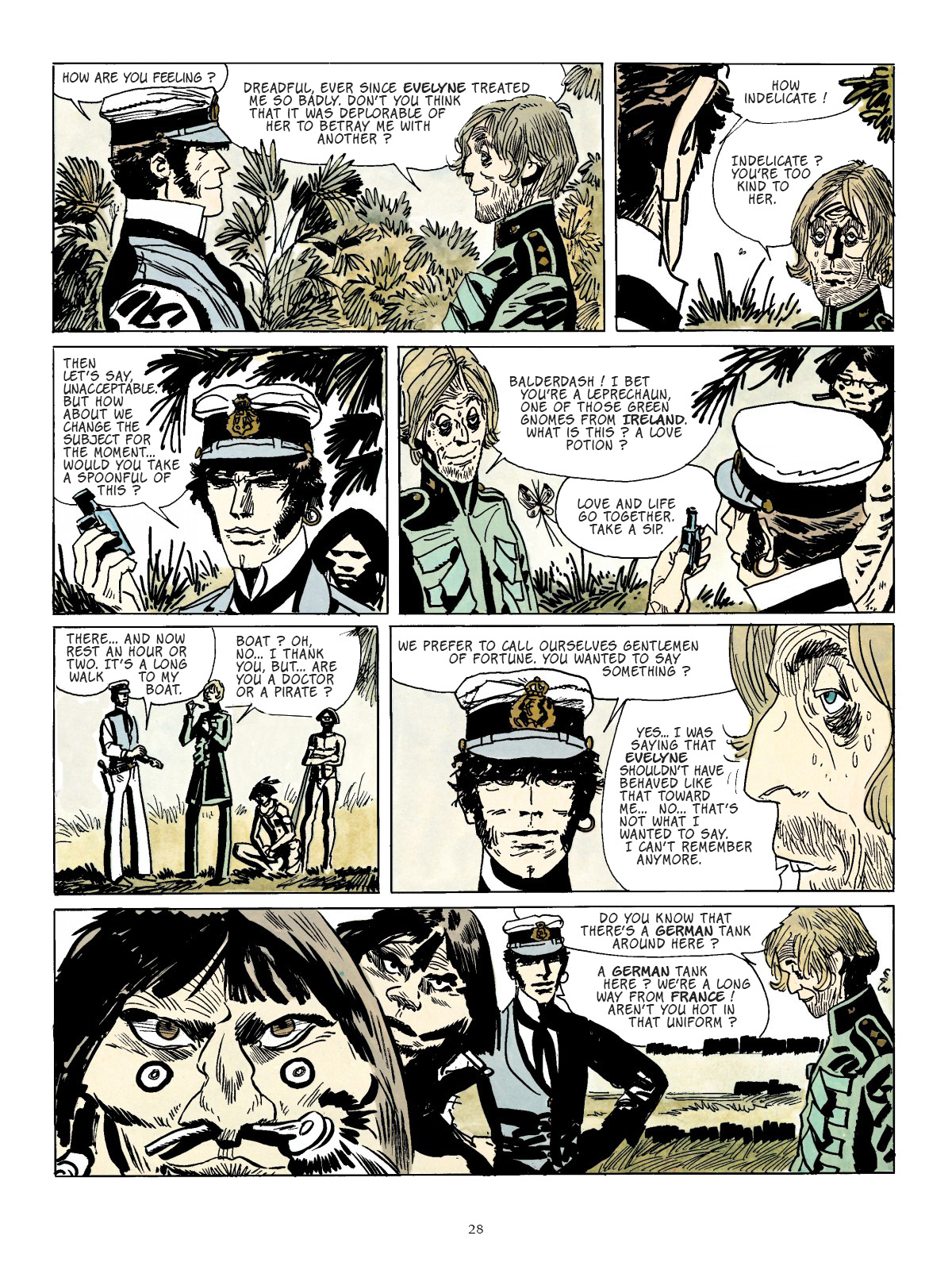 Read online Corto Maltese comic -  Issue # TPB 6 - 24