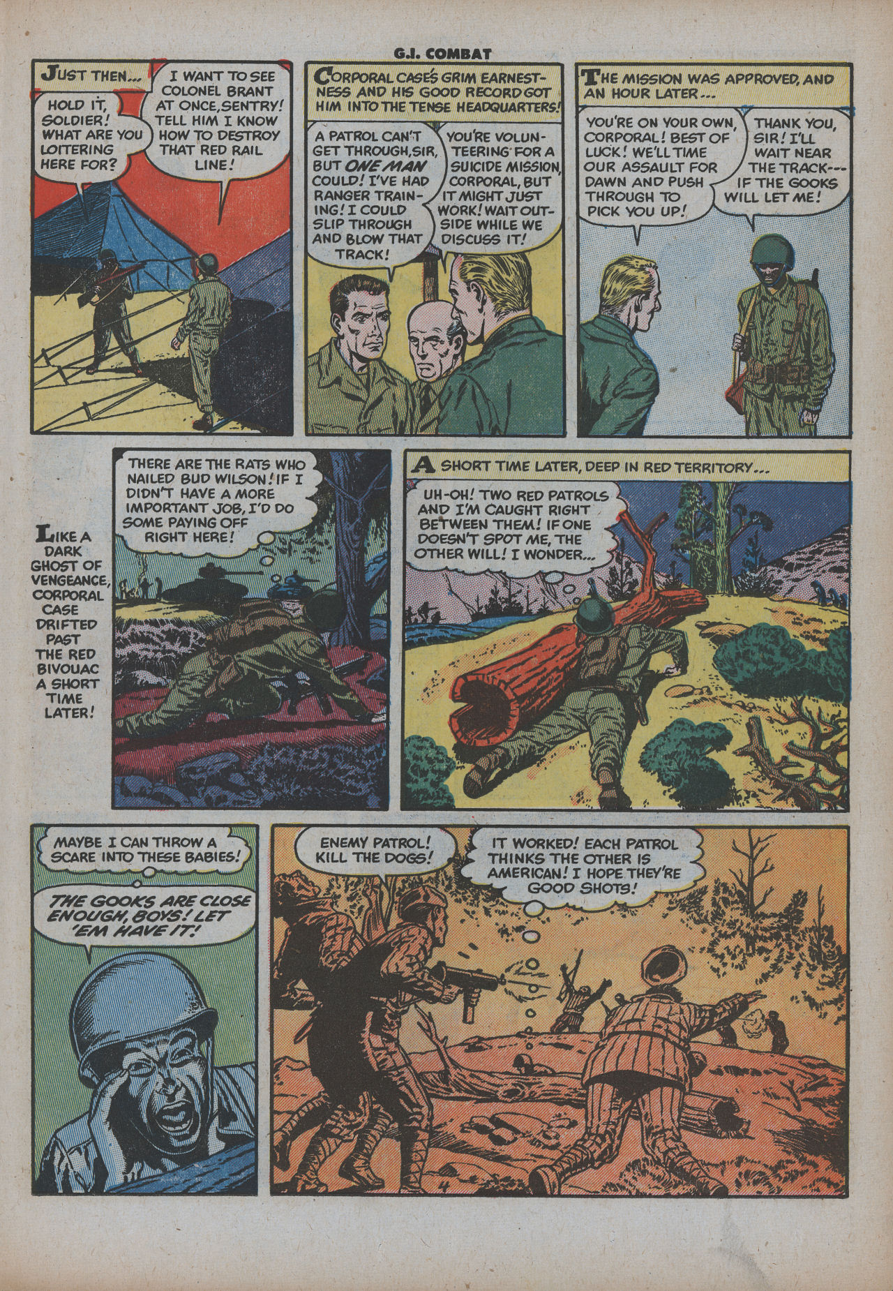 Read online G.I. Combat (1952) comic -  Issue #8 - 22