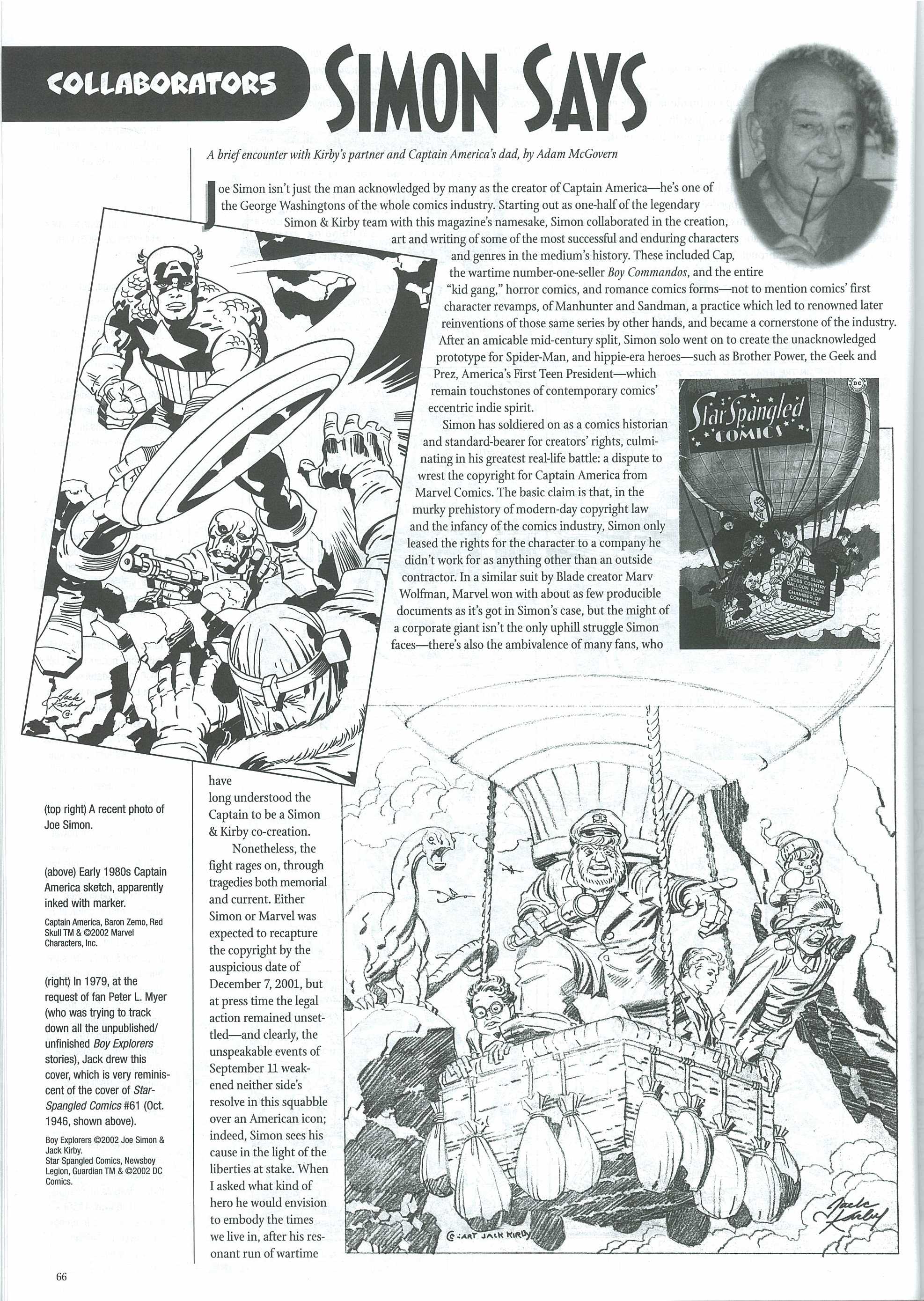 Read online The Jack Kirby Collector comic -  Issue #34 - 69