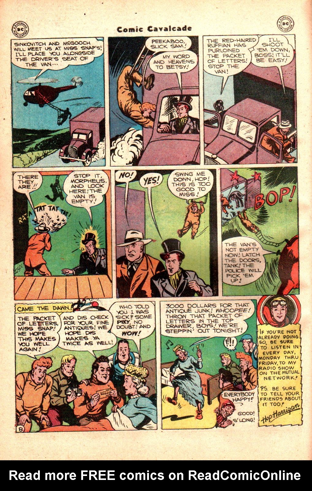 Read online Comic Cavalcade comic -  Issue #21 - 50