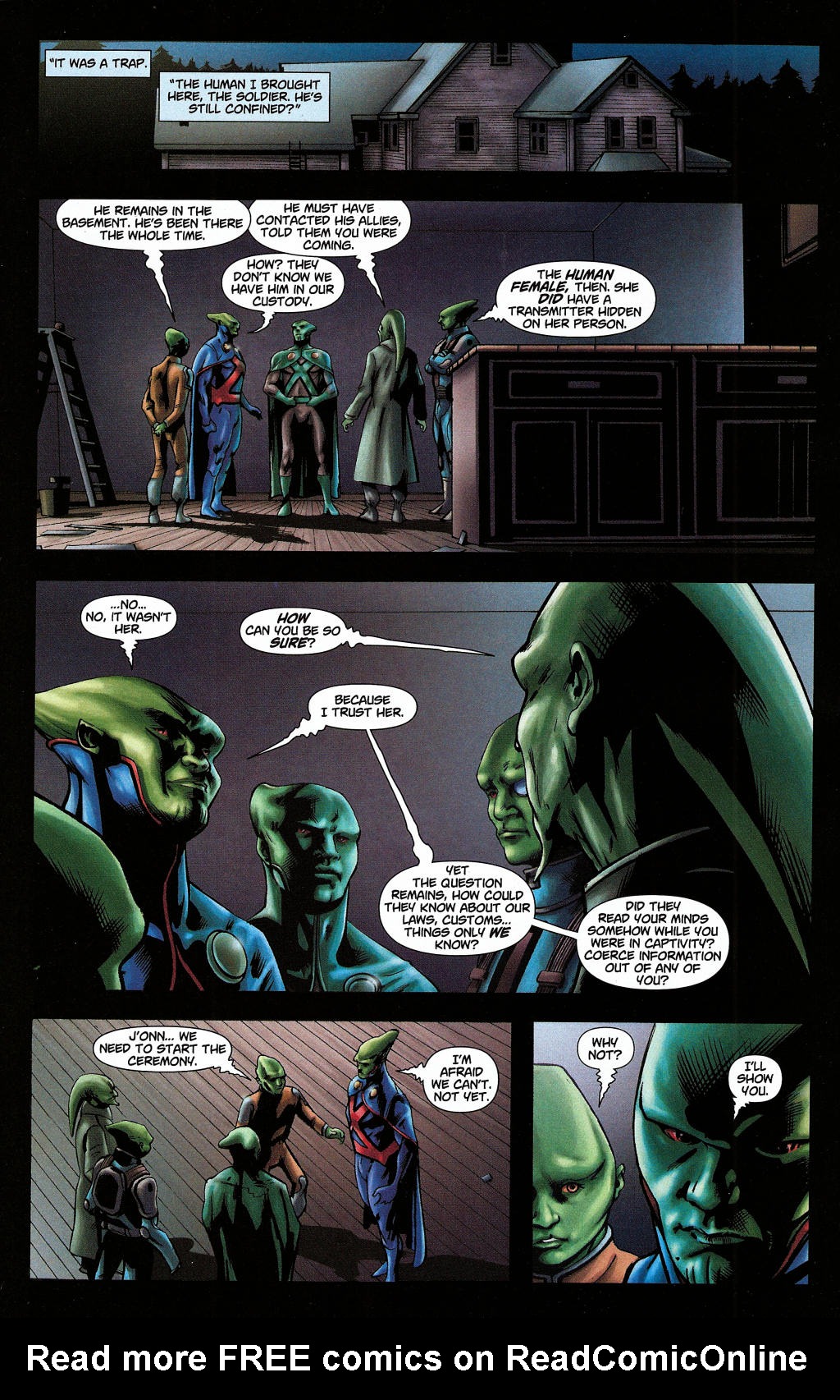 Read online Martian Manhunter (2006) comic -  Issue #5 - 21