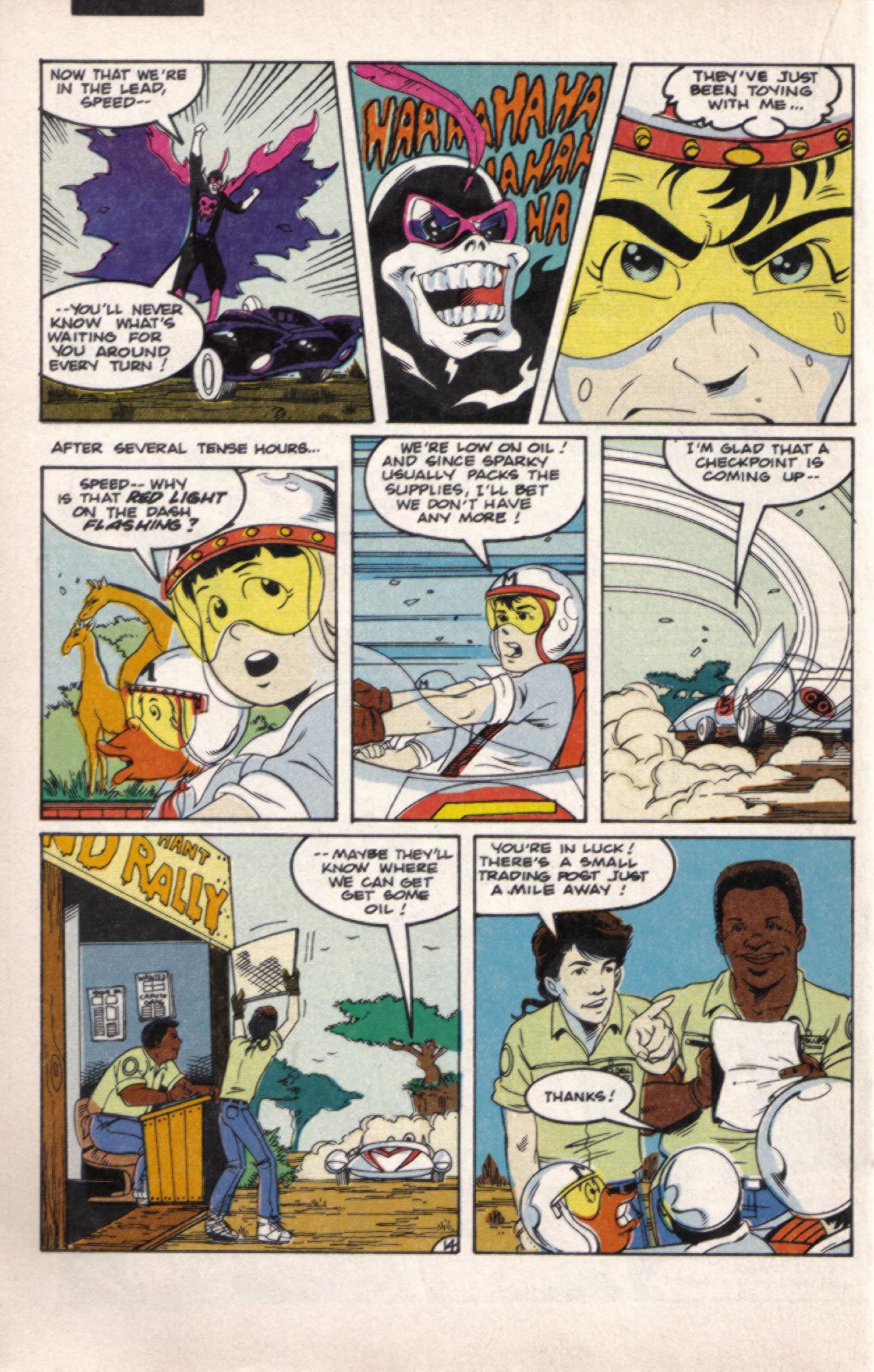 Read online Speed Racer (1987) comic -  Issue #16 - 16
