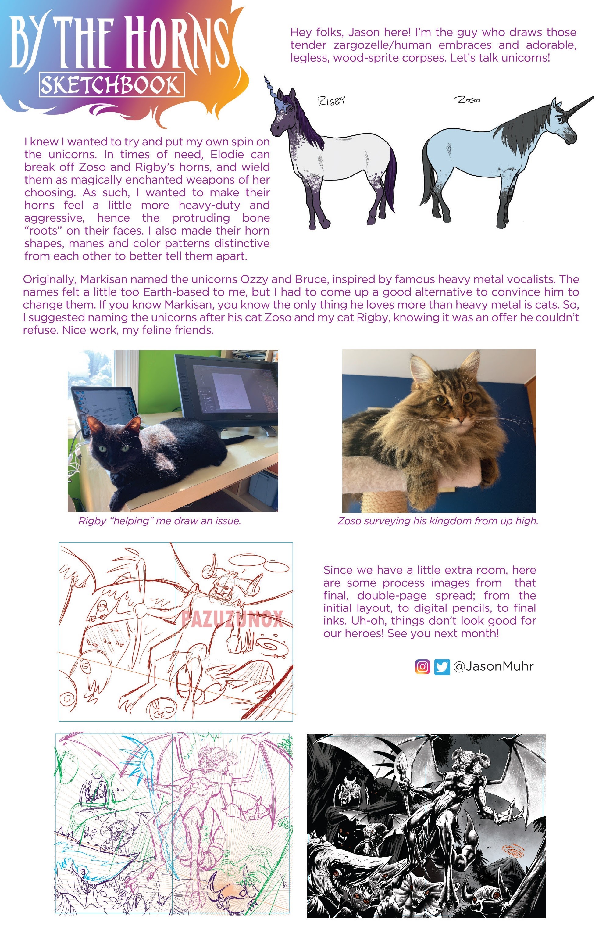 Read online By the Horns comic -  Issue #3 - 24