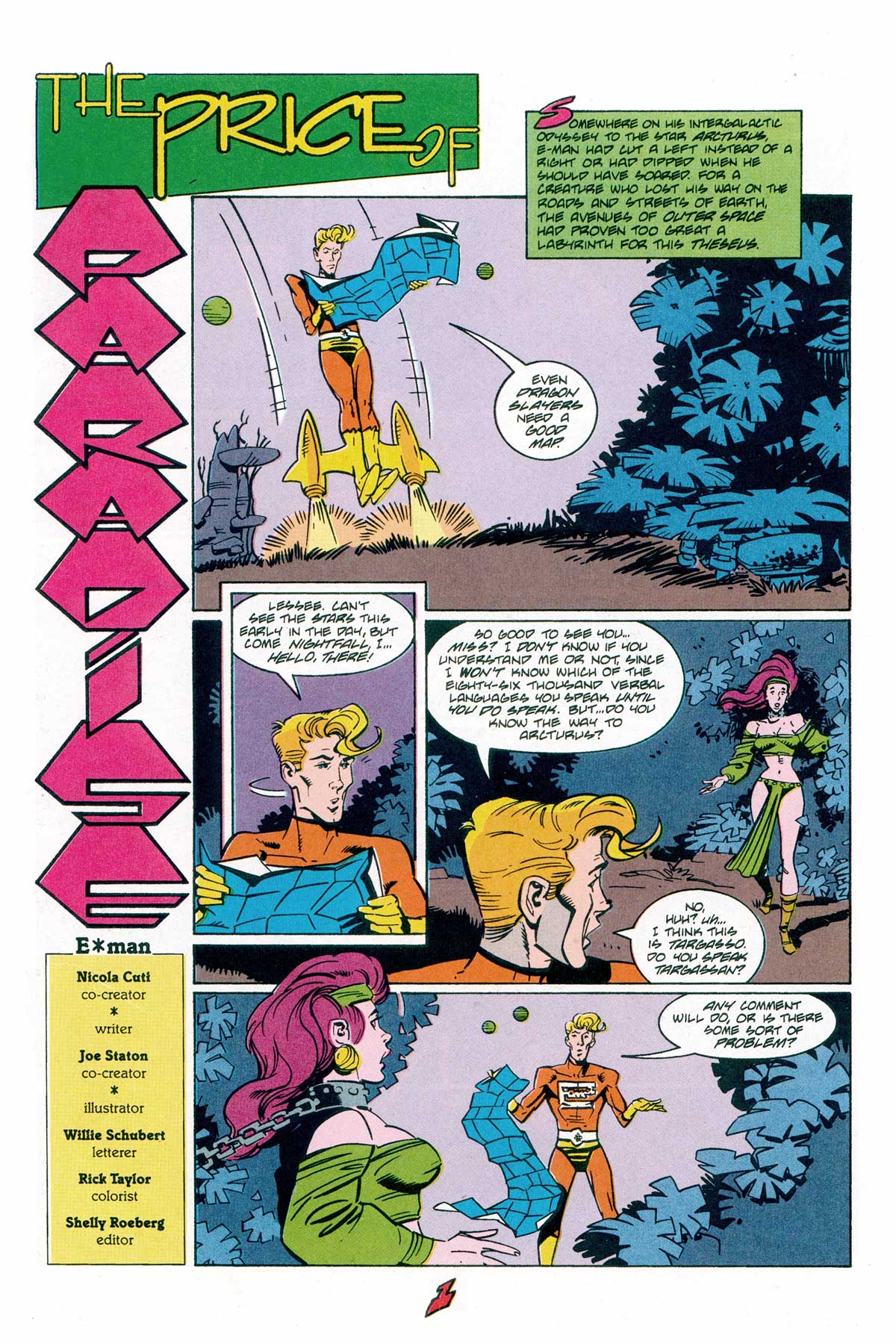 Read online E-Man (1989) comic -  Issue #2 - 4