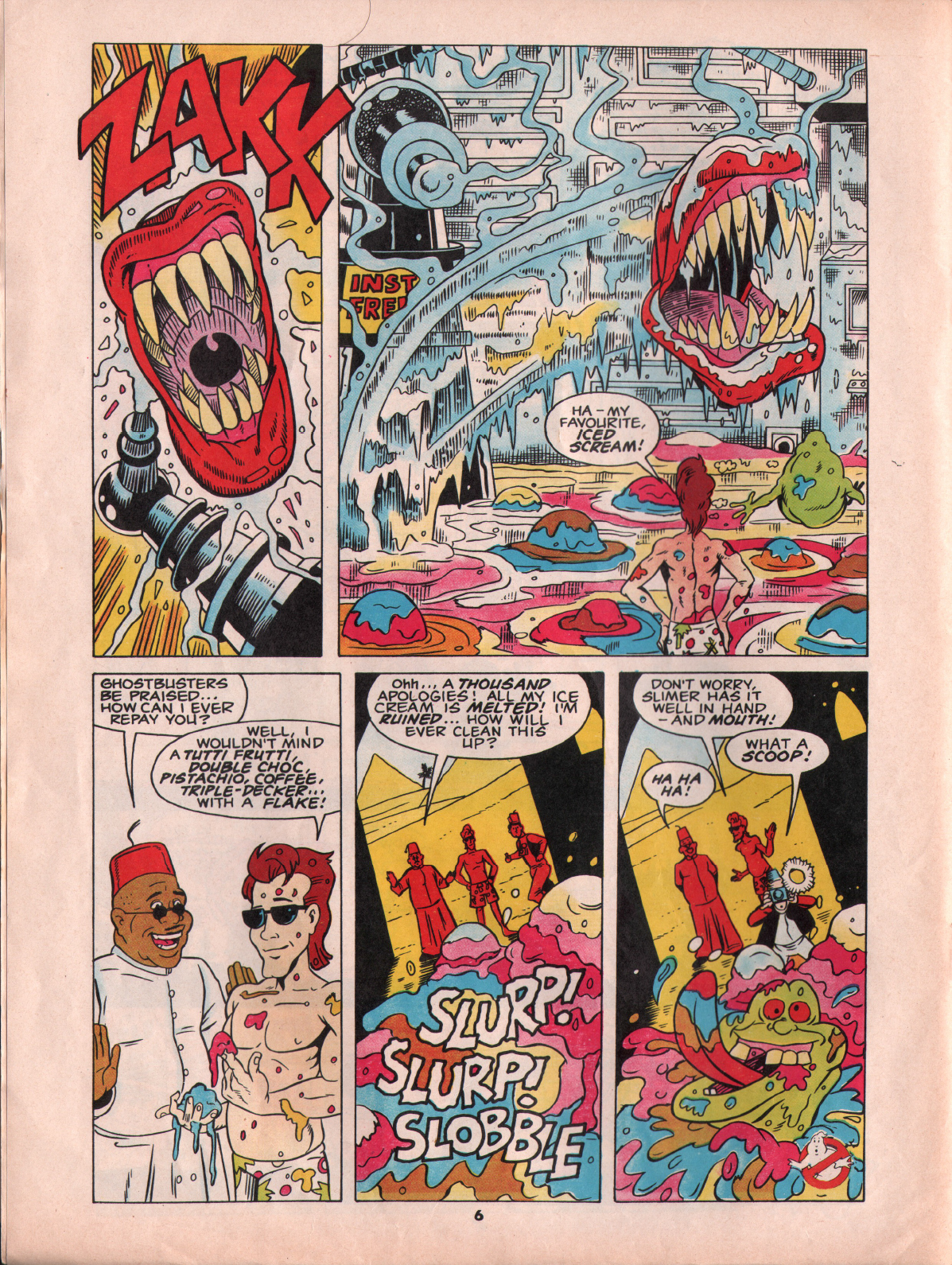 Read online The Real Ghostbusters comic -  Issue #6 - 6