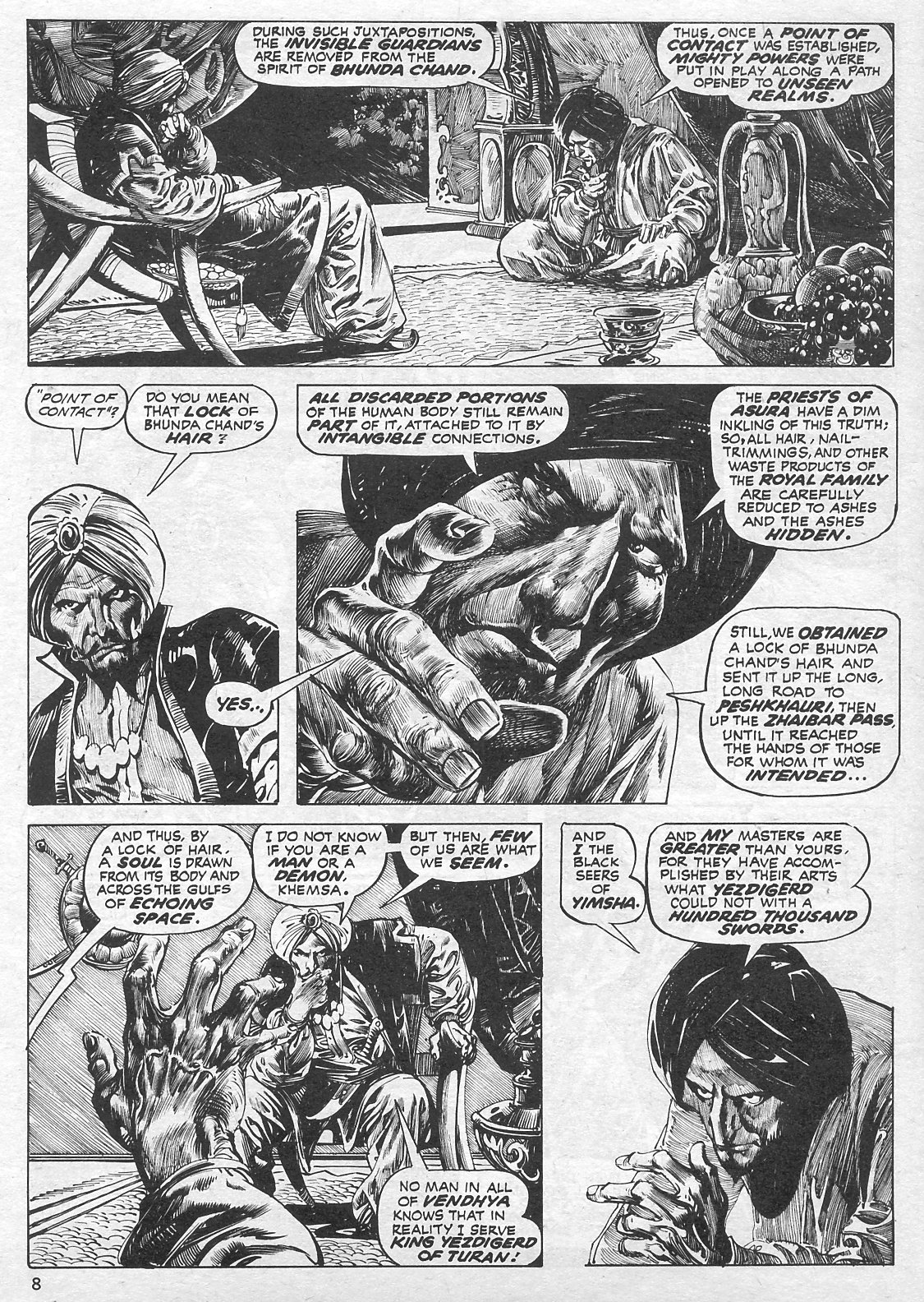 Read online The Savage Sword Of Conan comic -  Issue #16 - 8
