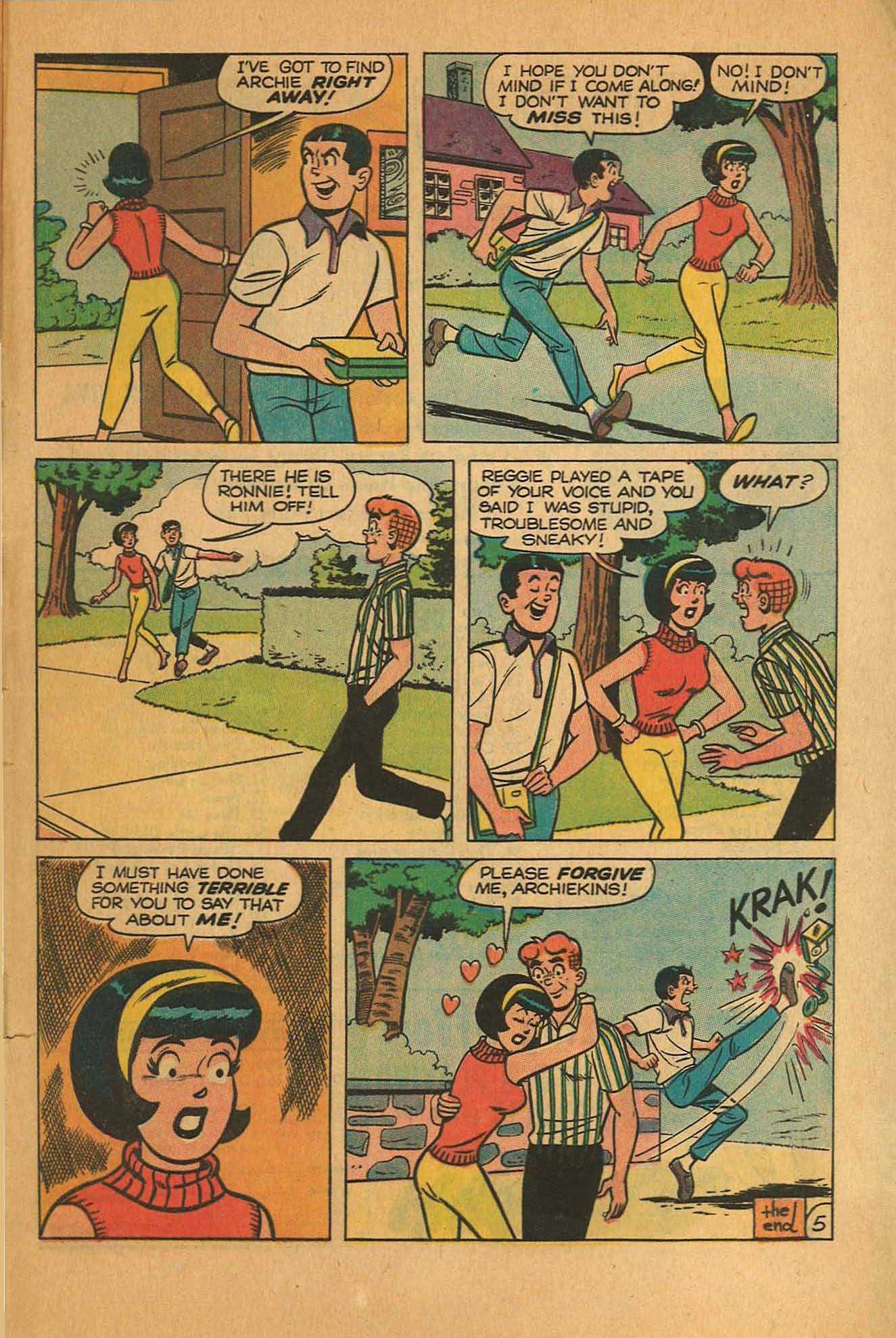 Read online Reggie and Me (1966) comic -  Issue #20 - 33