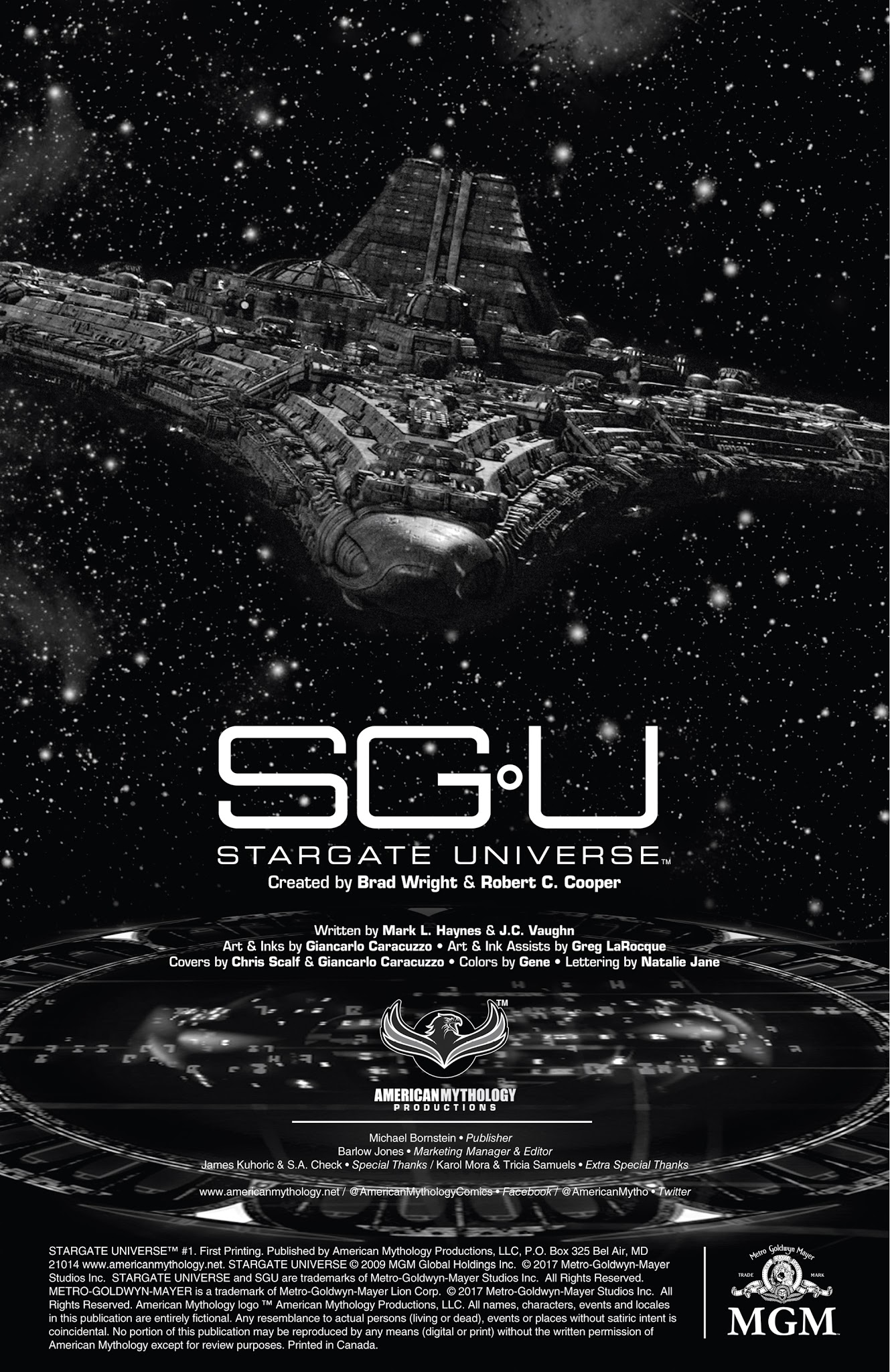 Read online Stargate Universe: Back To Destiny comic -  Issue #1 - 2