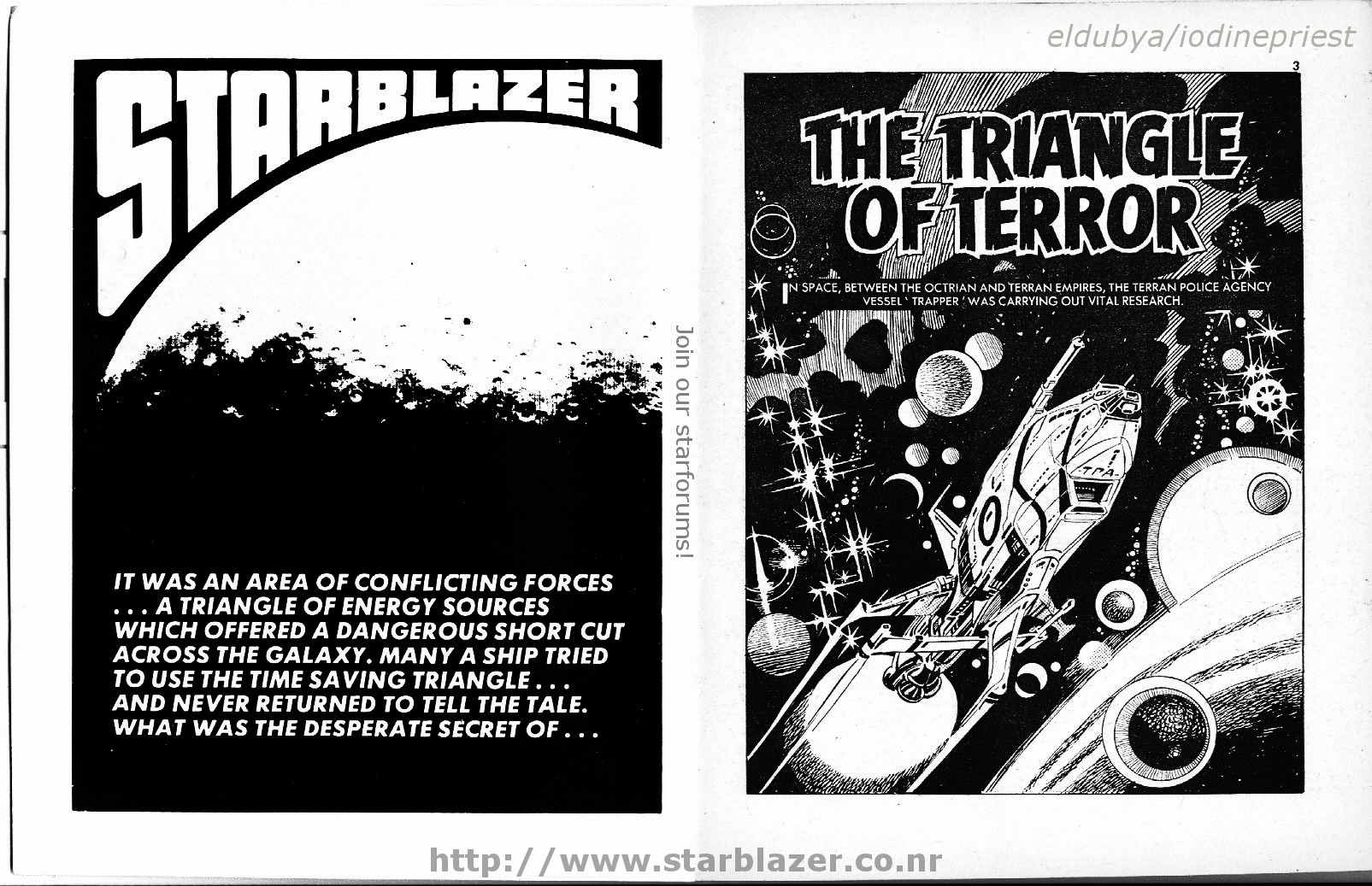 Read online Starblazer comic -  Issue #97 - 3