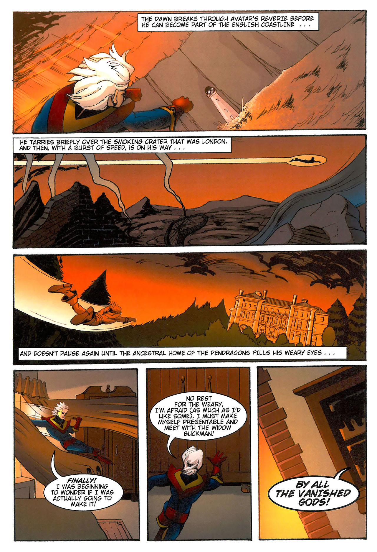 Read online Dave Cockrum's Futurians: Avatar comic -  Issue # TPB - 17