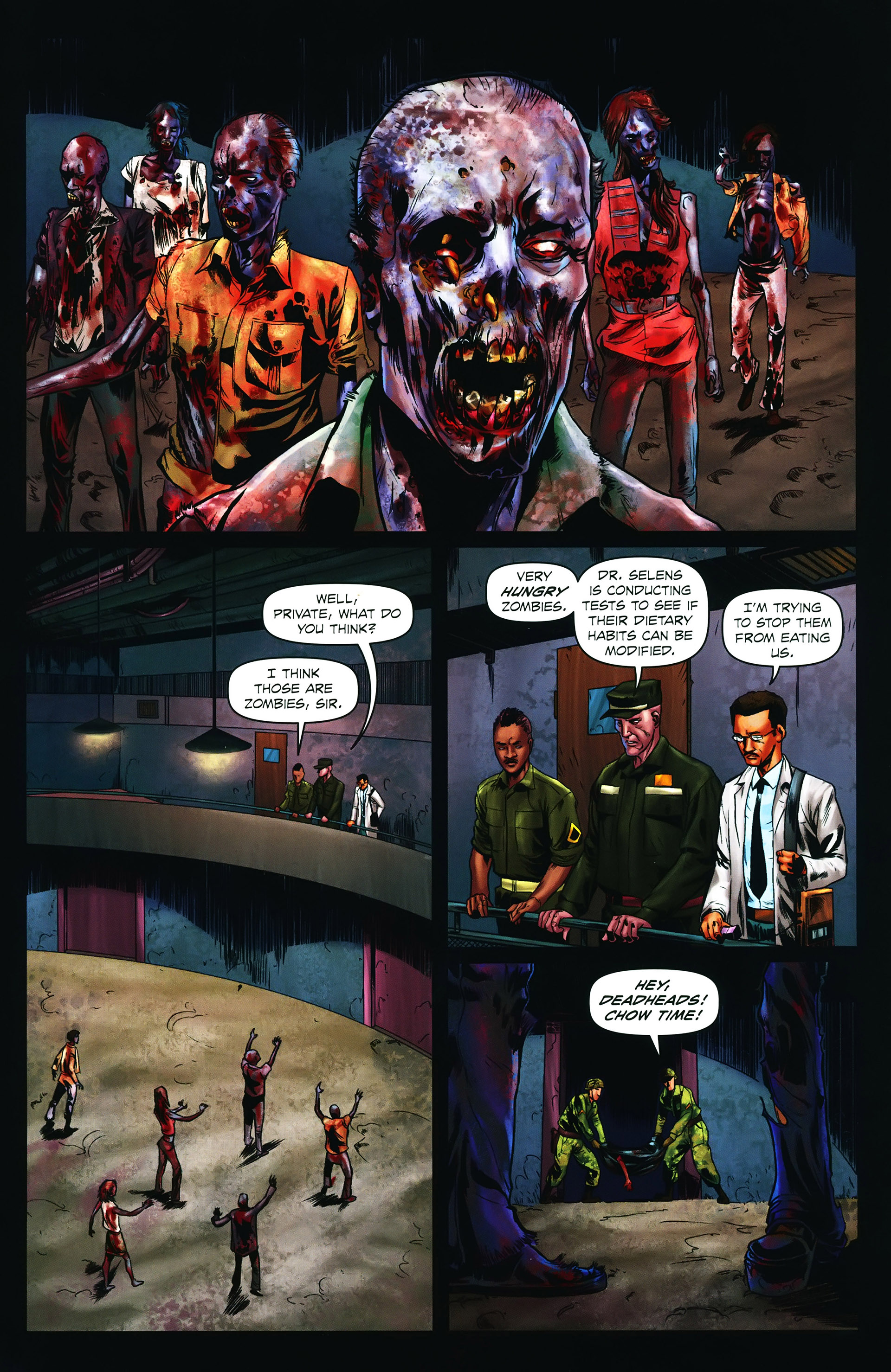 Read online Night of the Living Dead: Aftermath comic -  Issue #8 - 12