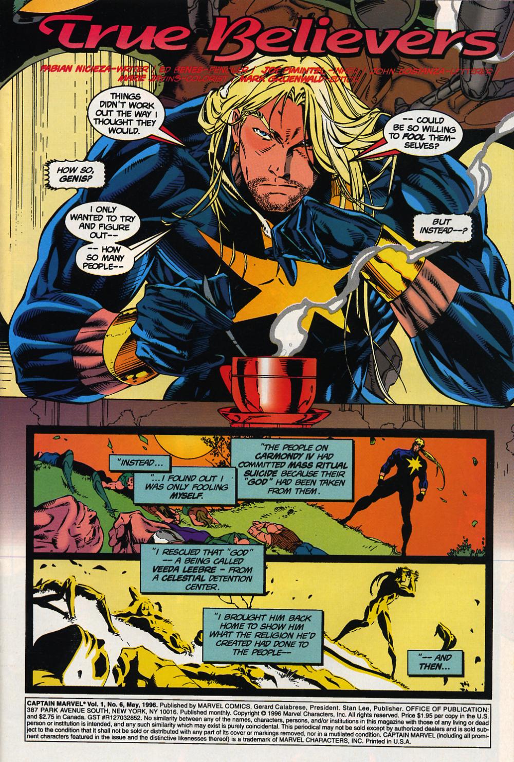 Read online Captain Marvel (1995) comic -  Issue #6 - 2