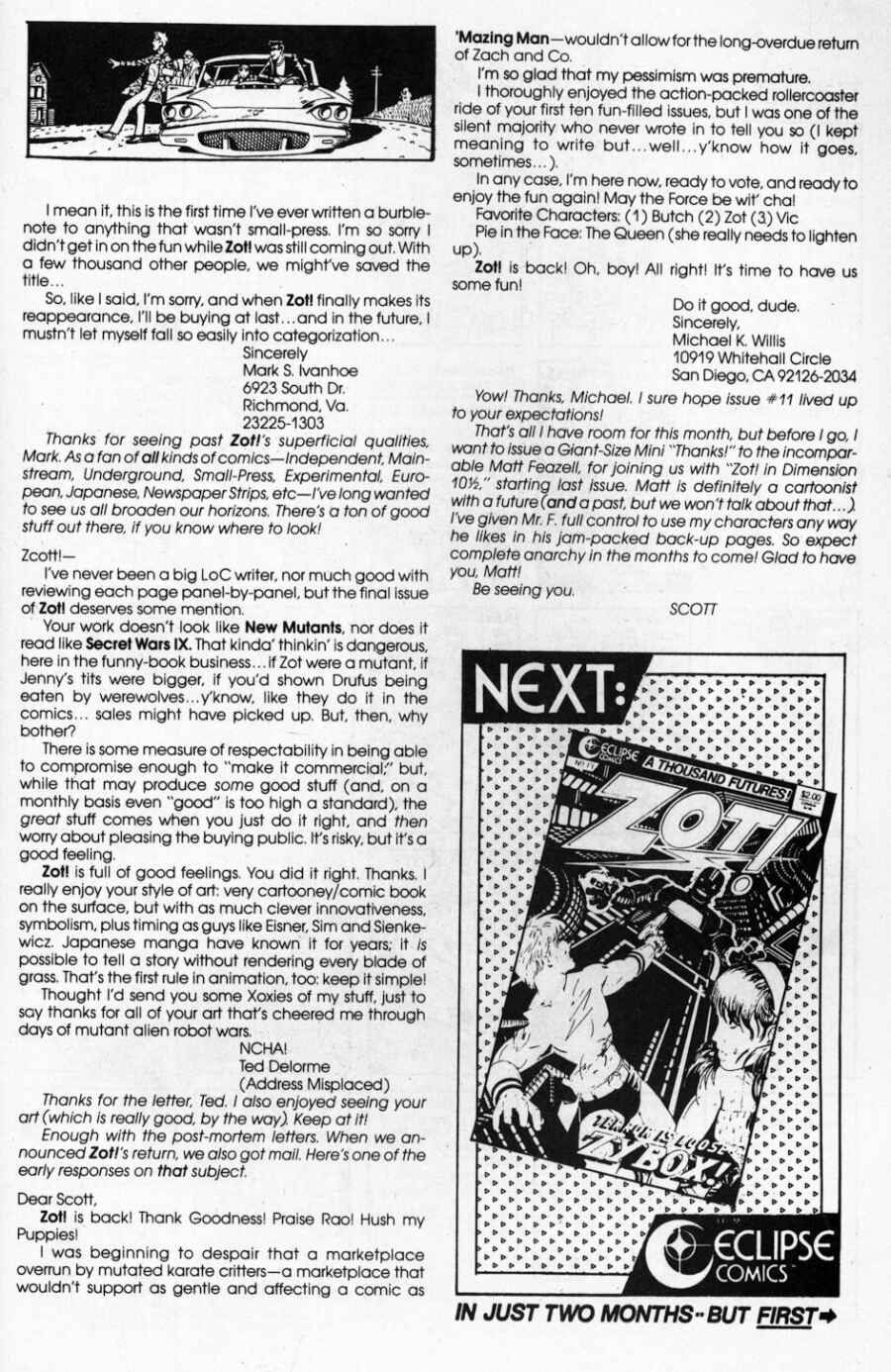 Read online Zot! comic -  Issue #12 - 28