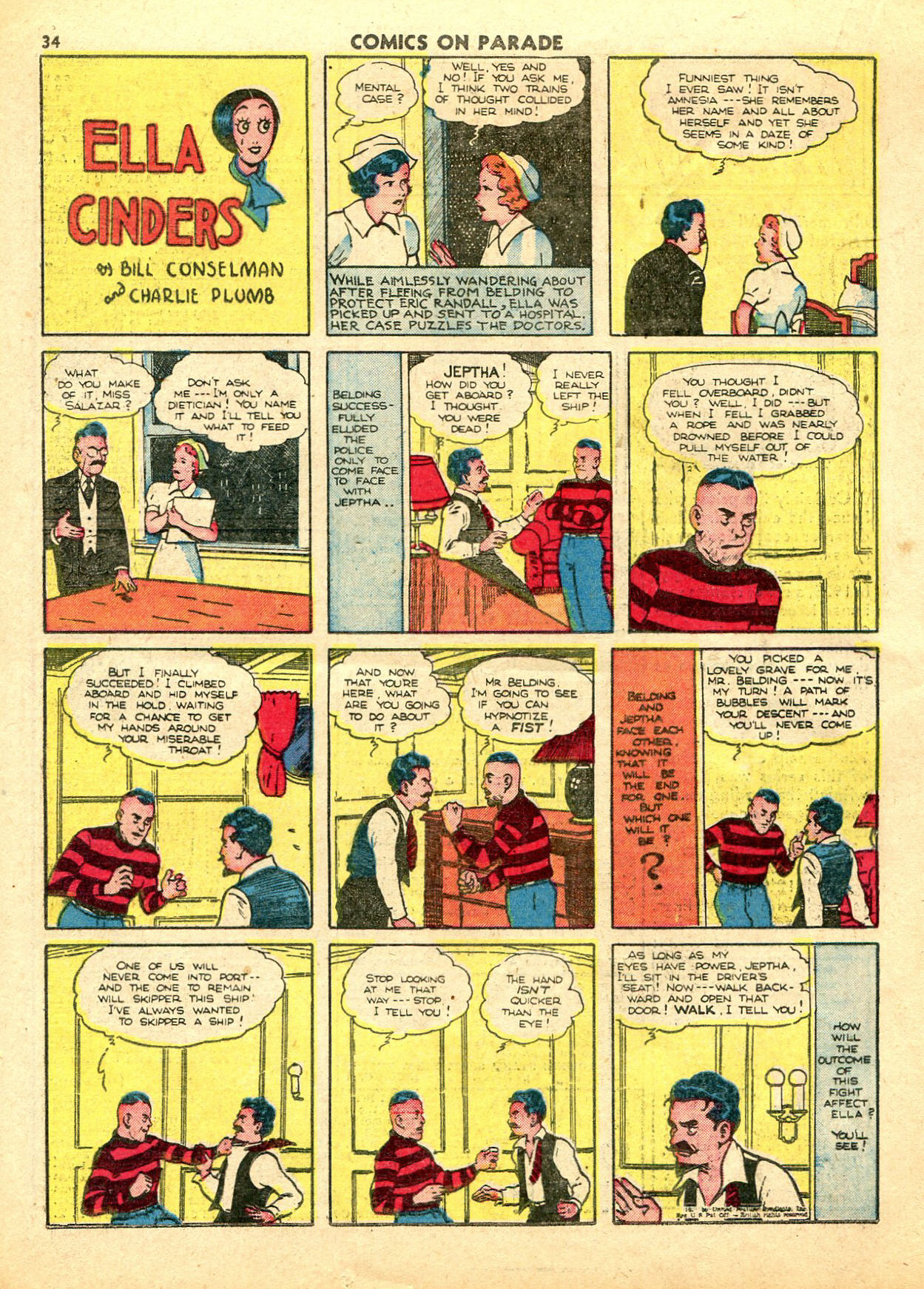 Read online Comics on Parade comic -  Issue #24 - 35